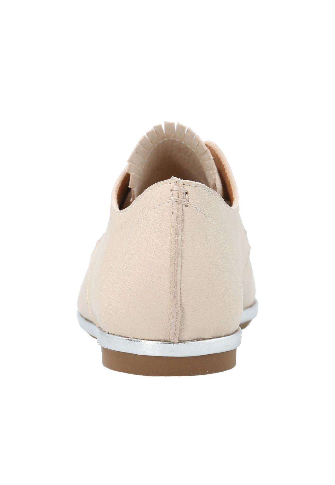 Zapato Cuero Mujer Patmos Blanco -5