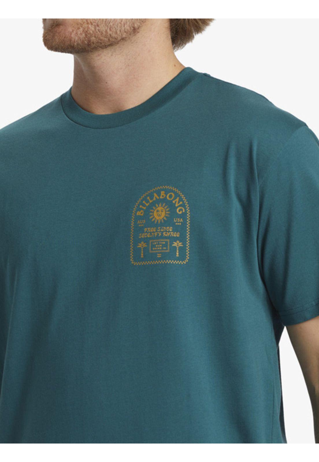 Polera Manga Corta Hombre Portal Celeste-5