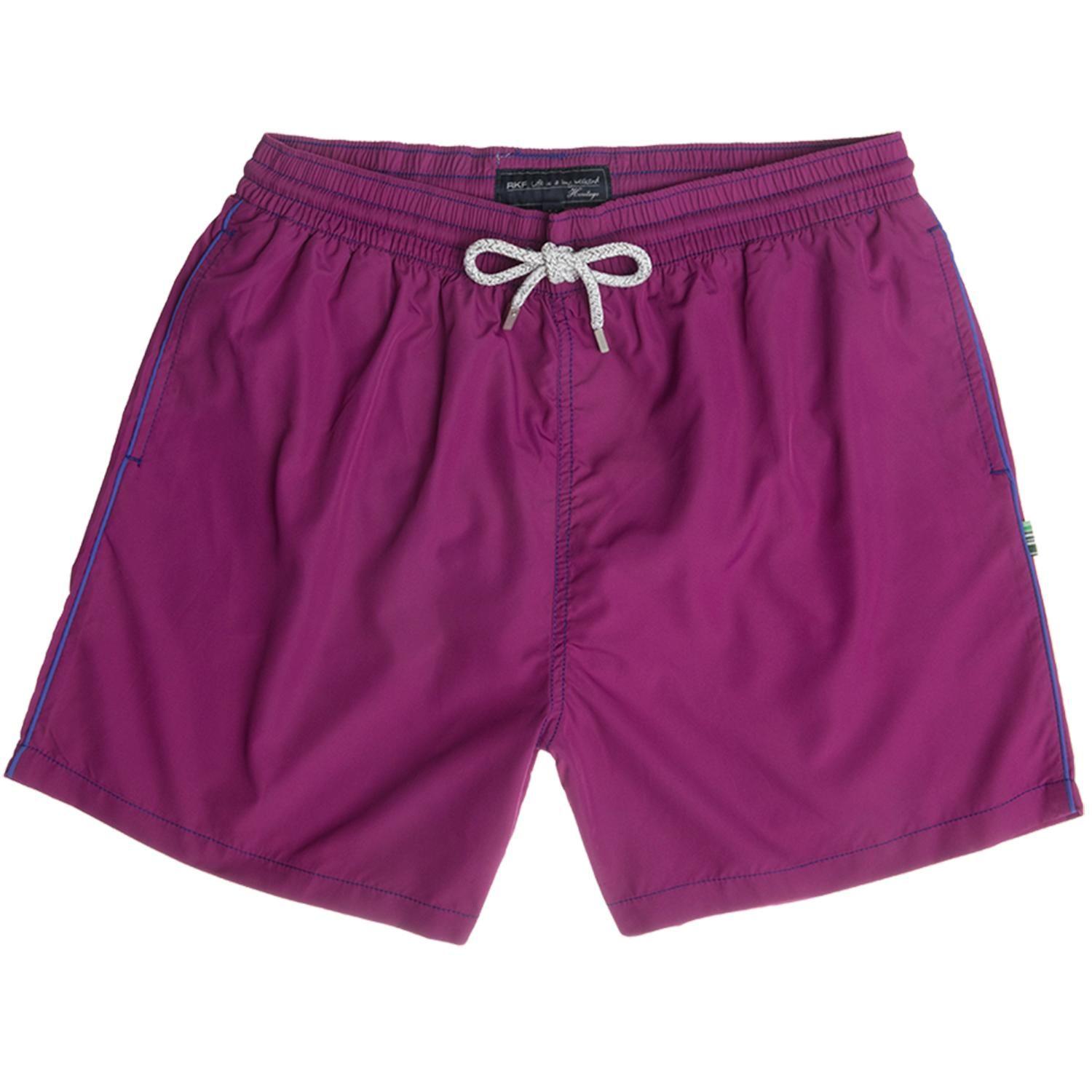 Traje De Bano Classic Morado Rockford-0