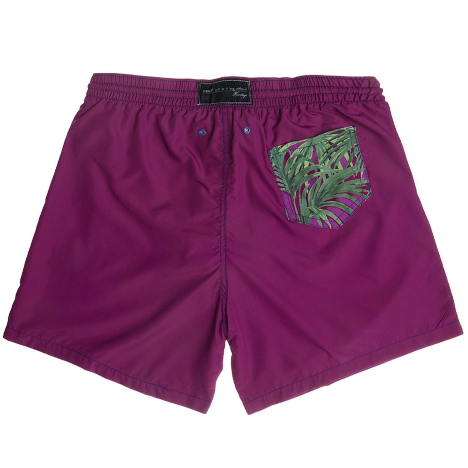 Traje De Bano Classic Morado Rockford-1
