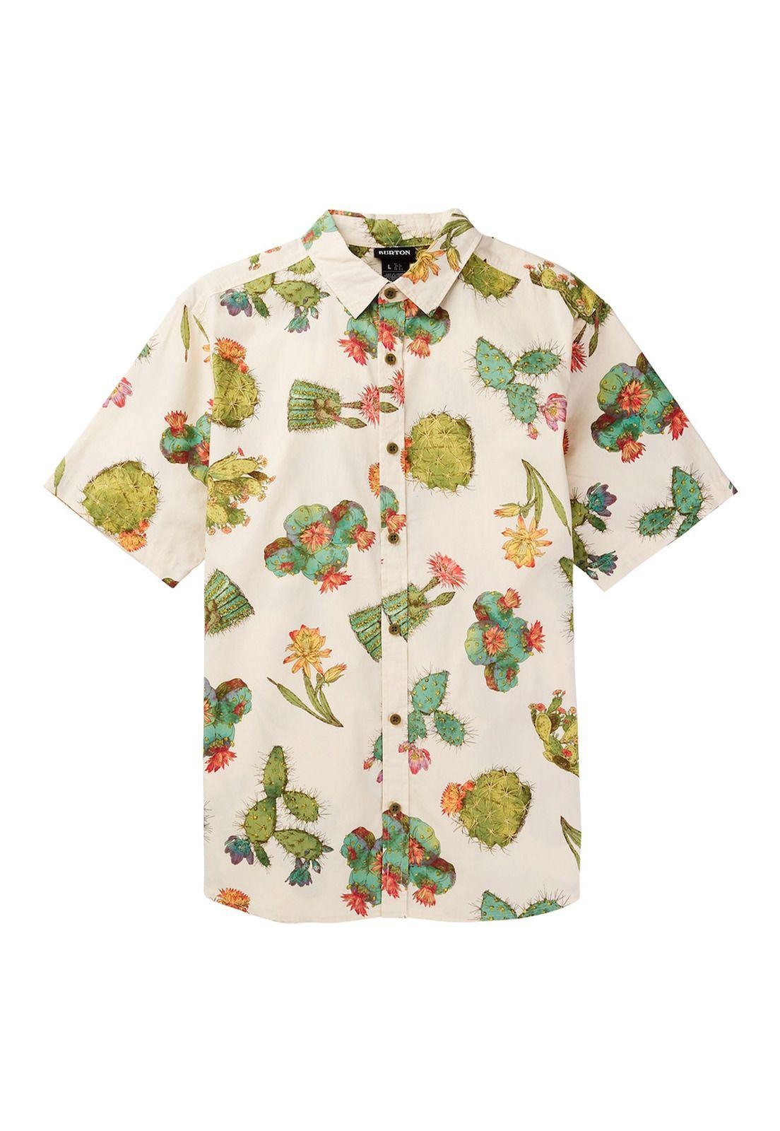 Camisa M/C Hombre M Shabooya Camp Ss Multicolor Burton-0