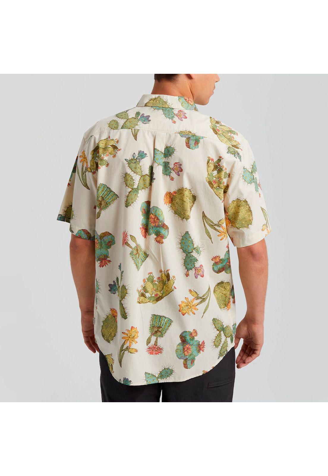 Camisa M/C Hombre M Shabooya Camp Ss Multicolor Burton-2
