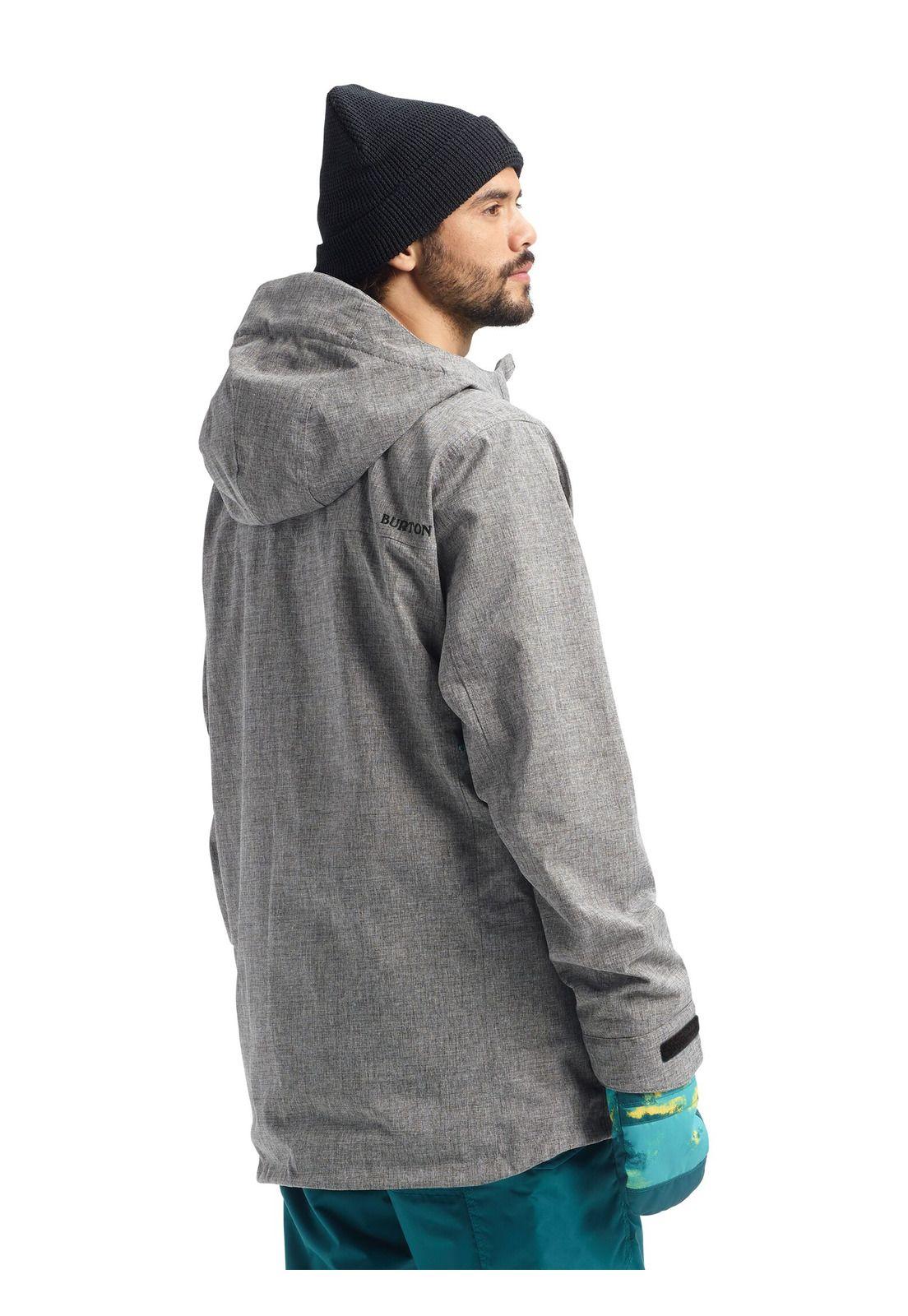 Chaqueta Covert Jk Hombre Gris Burton-1
