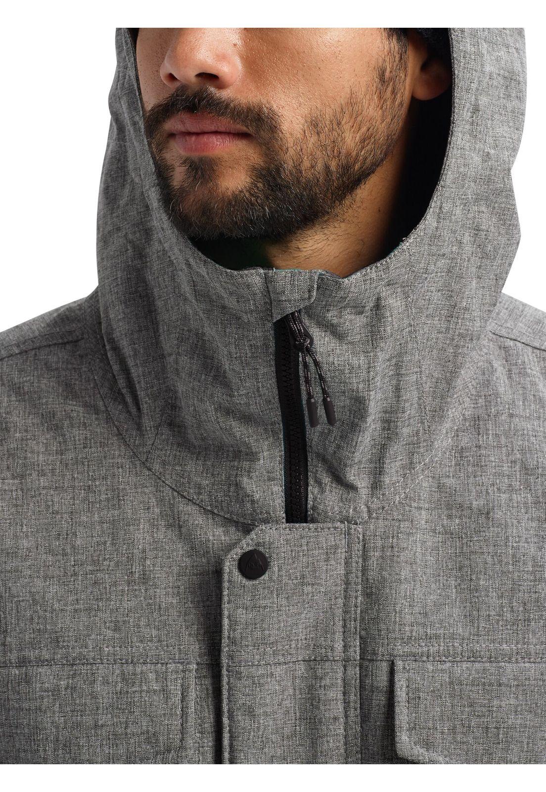 Chaqueta Covert Jk Hombre Gris Burton-2