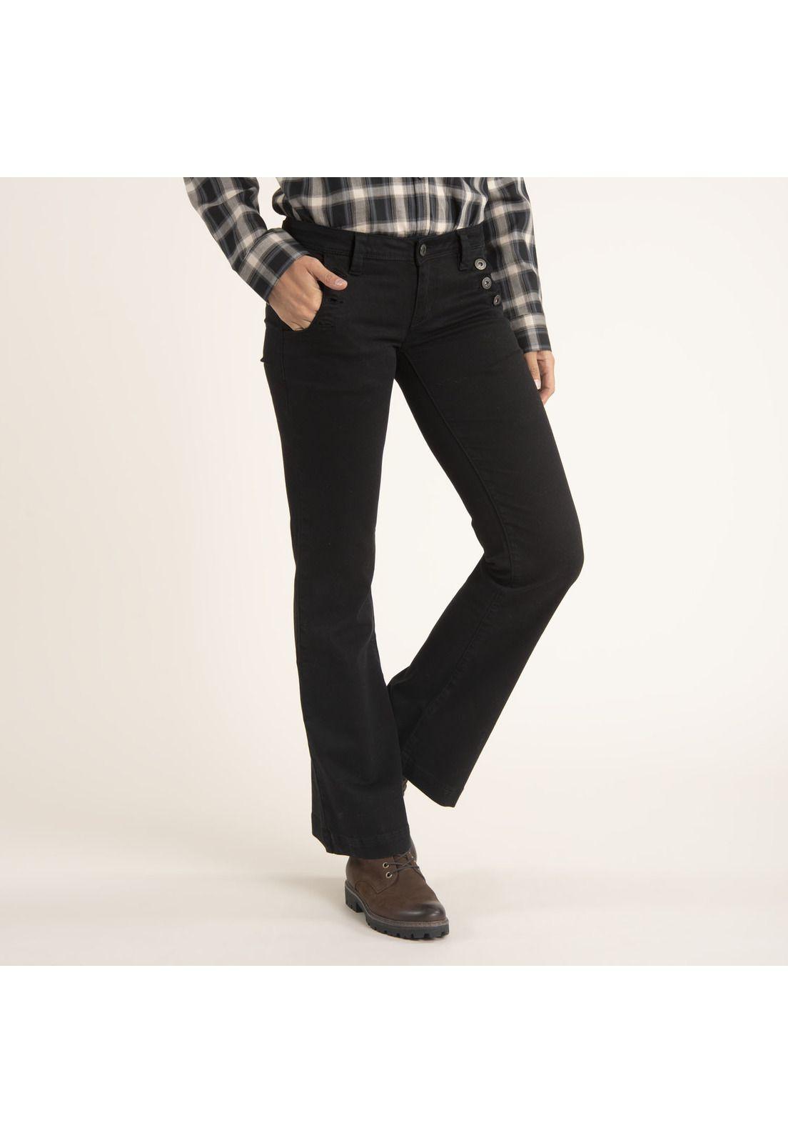 Pantalón Mujer Pacific Negro-1