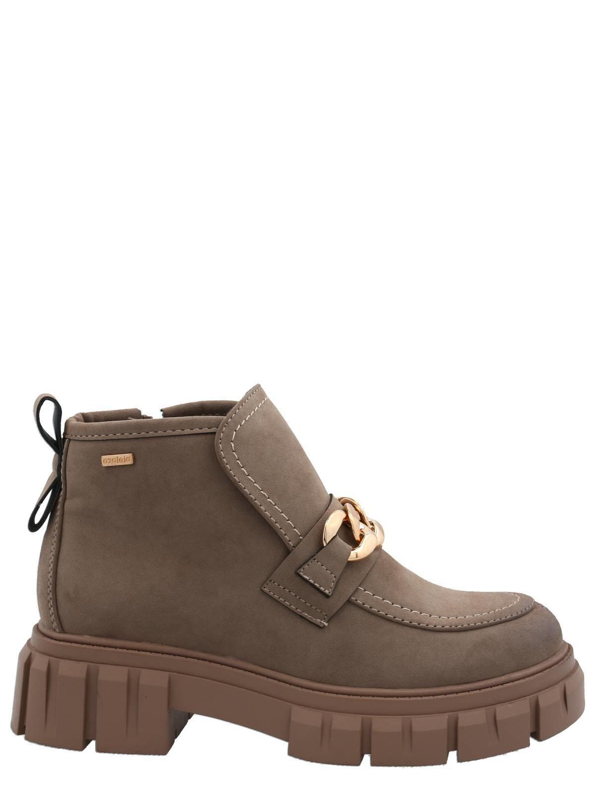 Botín Milan Mujer Taupe-3