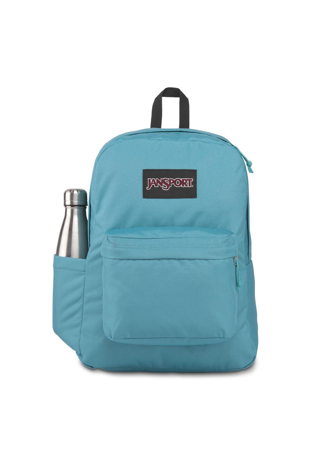 Mochila Superbreak Plus Classic Teal Jansport-0