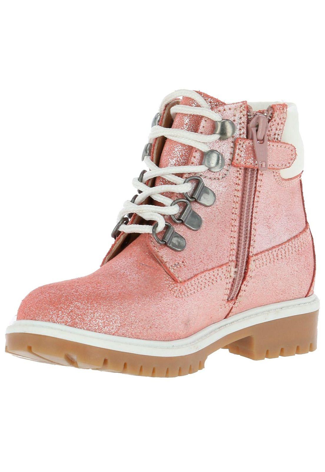Botin Cuero Niña Ruby 2 Rosa-1