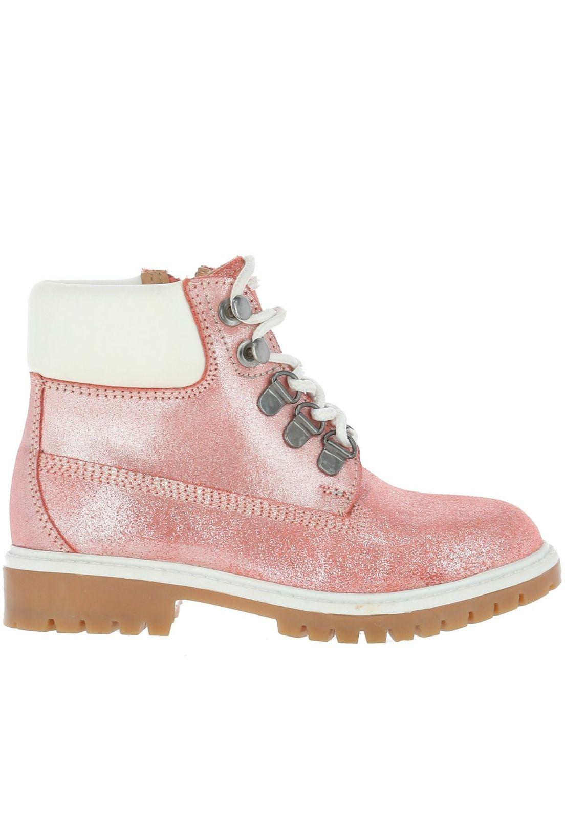 Botin Cuero Niña Ruby 2 Rosa-4