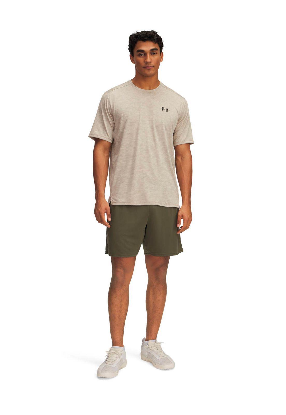 Short Training para hombre Tech 7" verde -3
