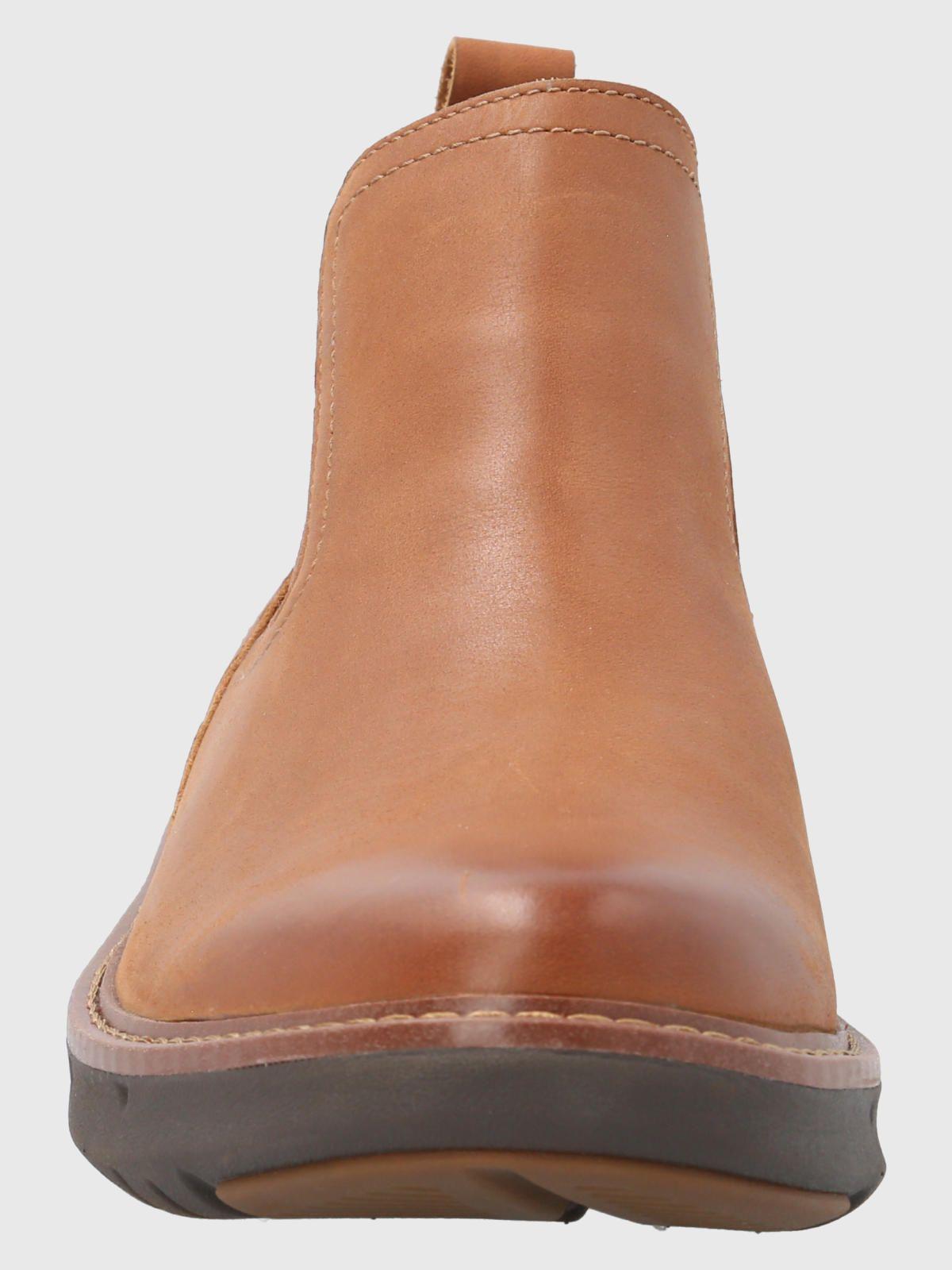 Botín Cuero Hombre Smart Chelsea Café-3