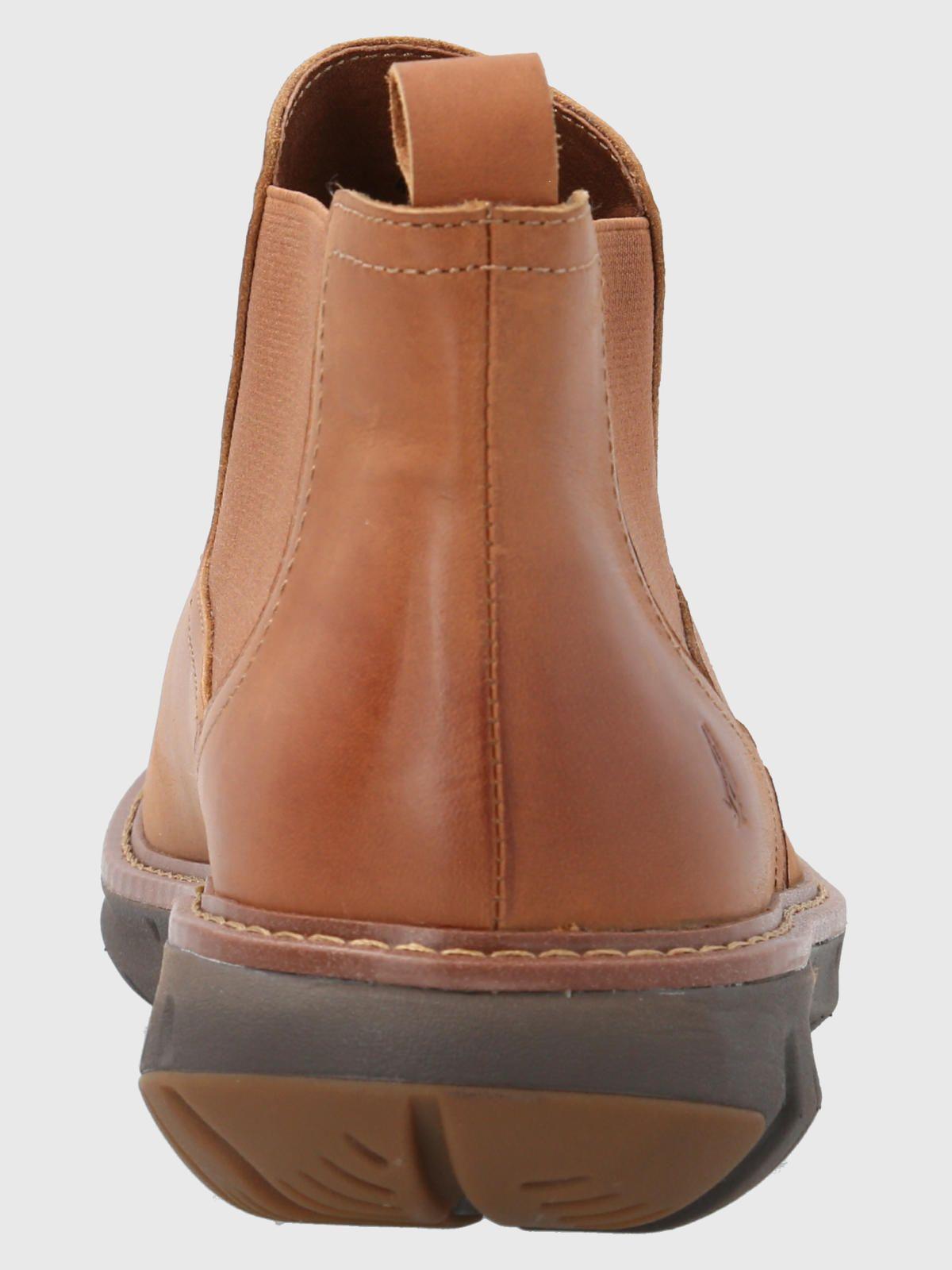 Botín Cuero Hombre Smart Chelsea Café-6