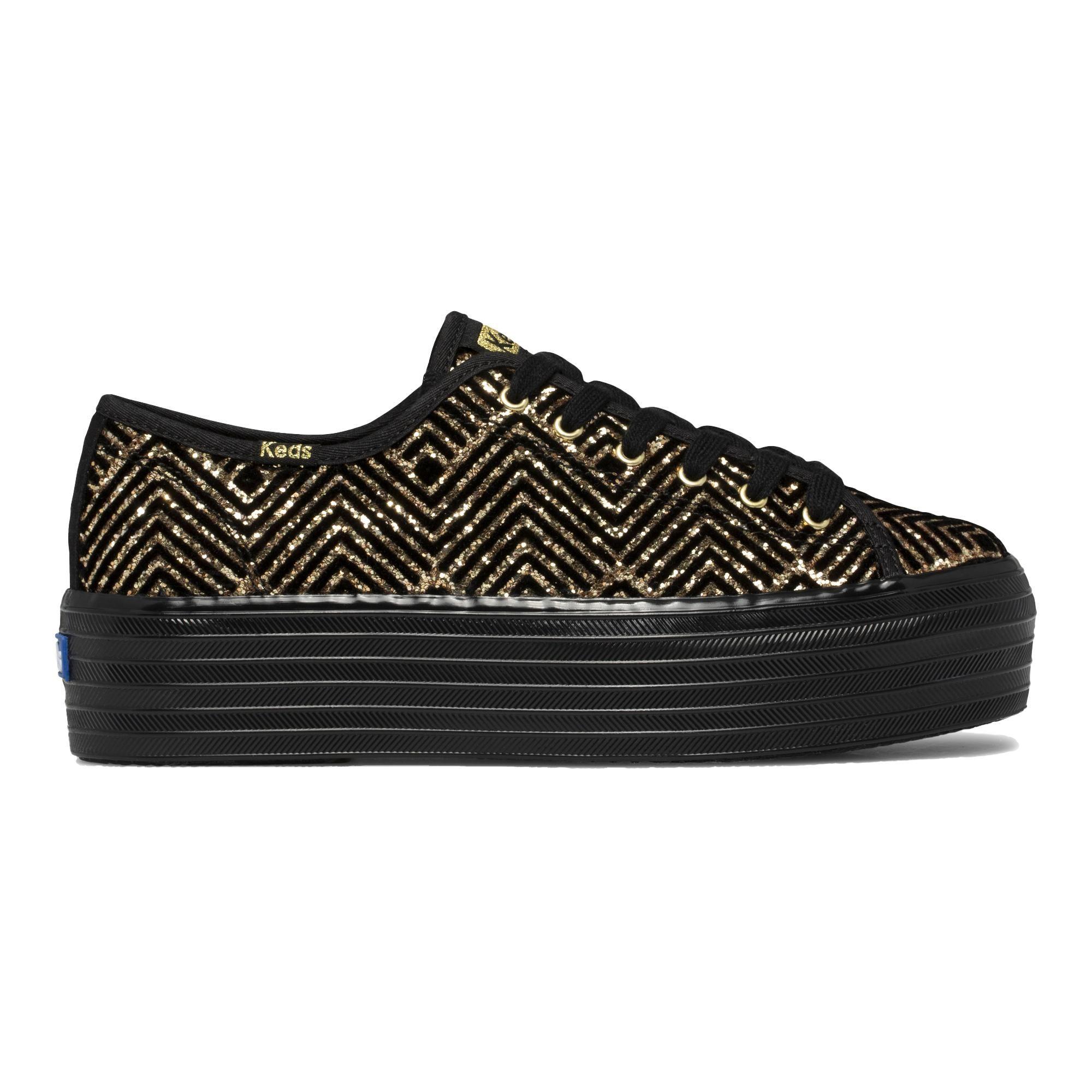 Zapatilla Mujer Triple Up Dazzle Negro-0