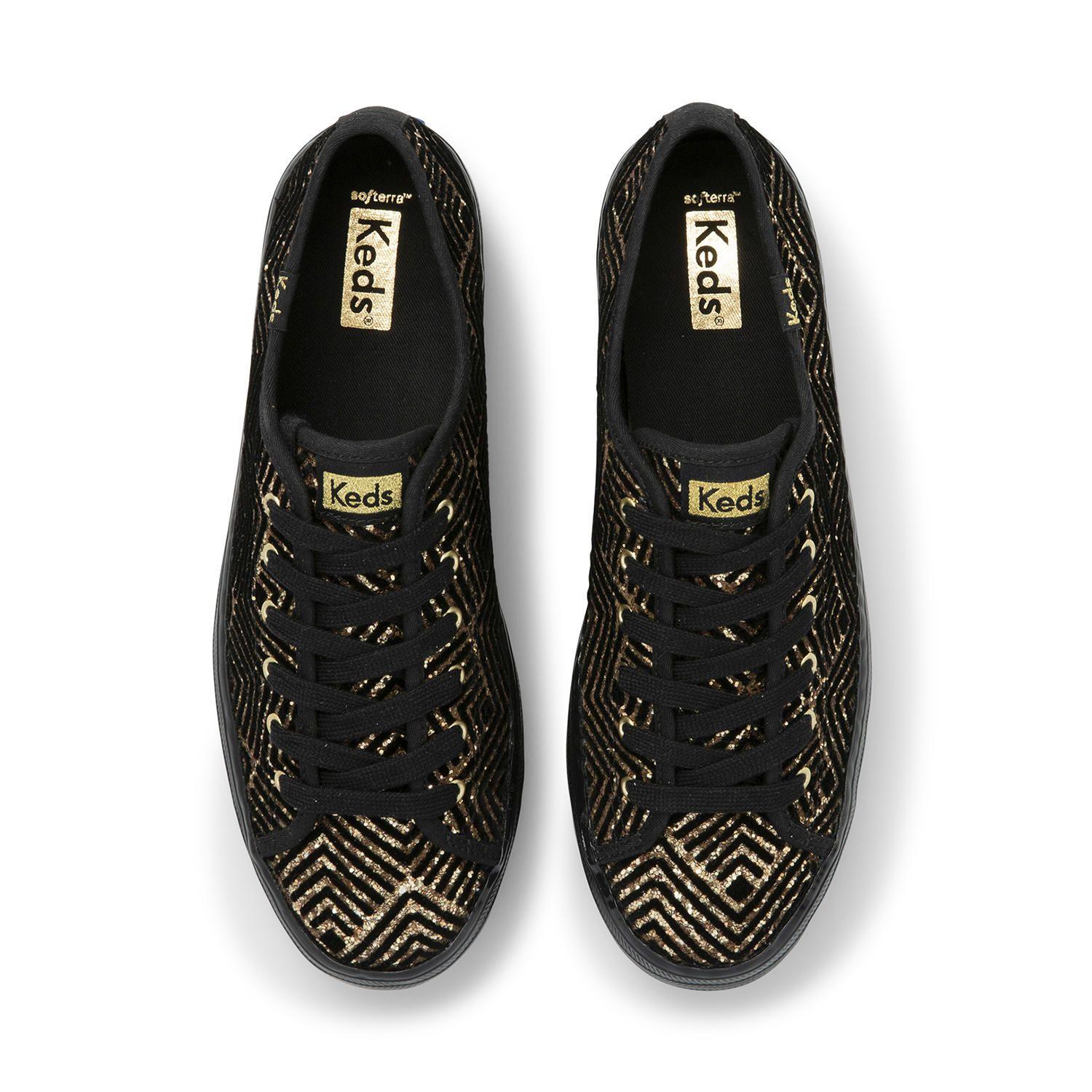 Zapatilla Mujer Triple Up Dazzle Negro-3