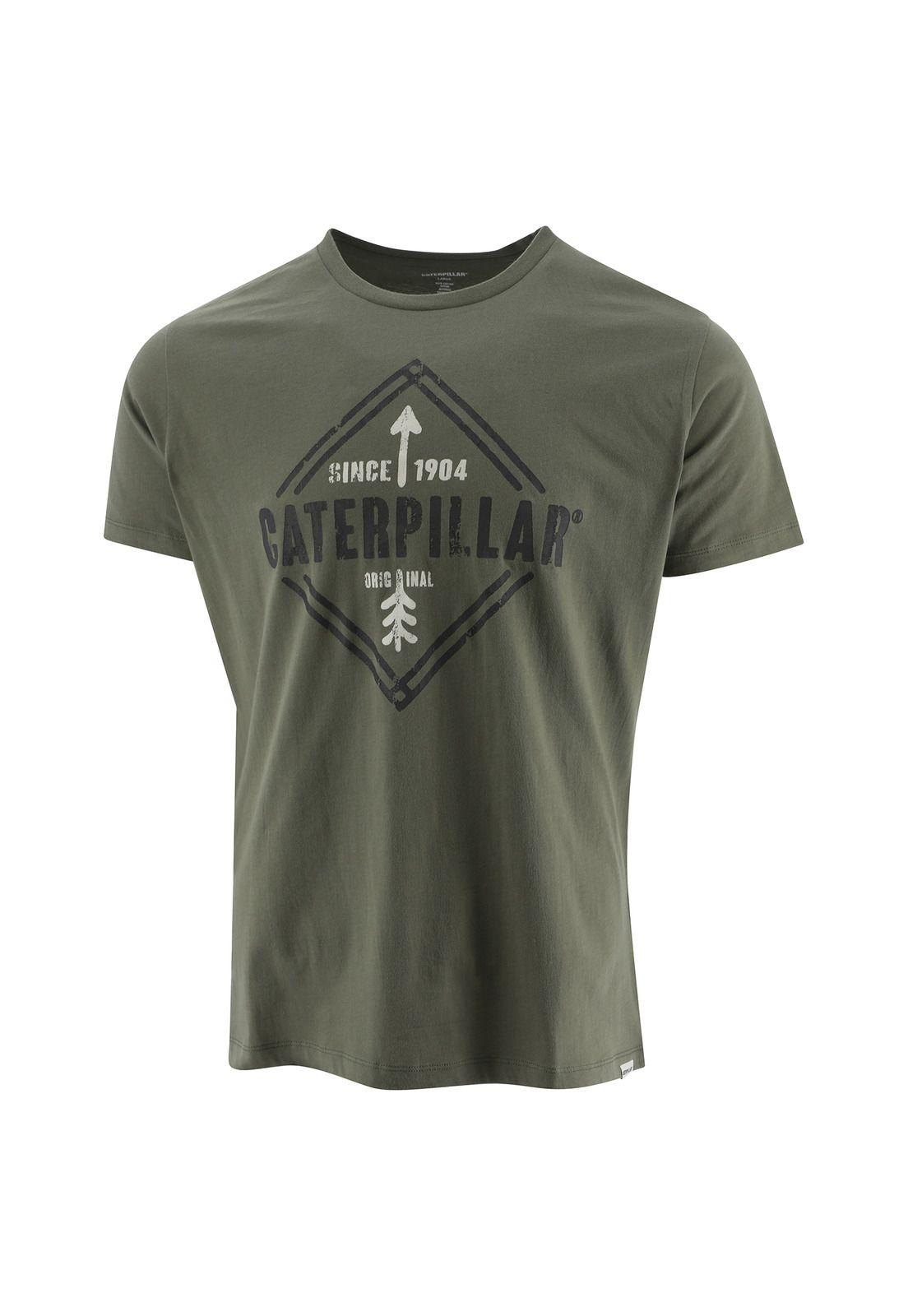 Polera M/C Hombre Foundation Arrows Verde-0