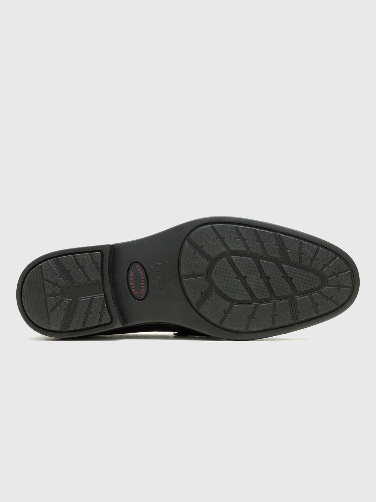 Mocasin Cuero Hombre Banker Penny Negro-5
