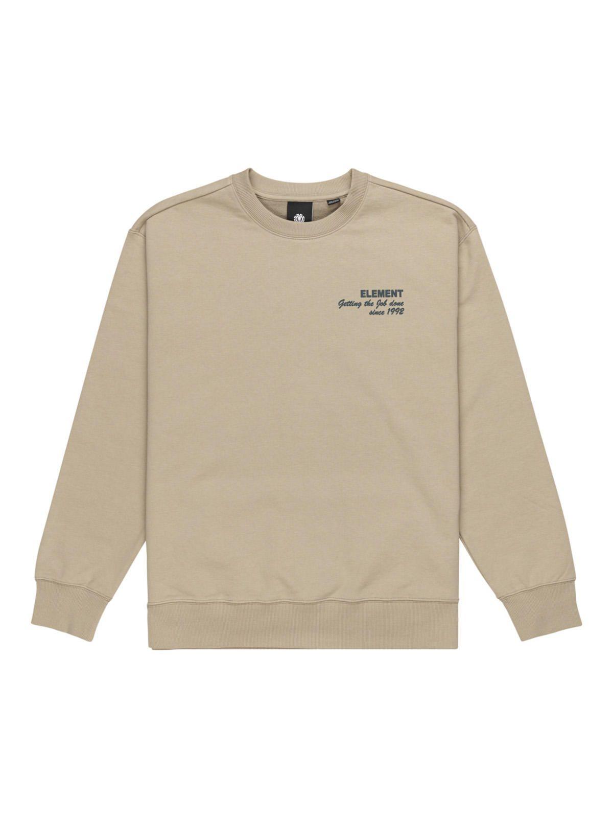 Polerón Hombre Job Done Crew Gris-0