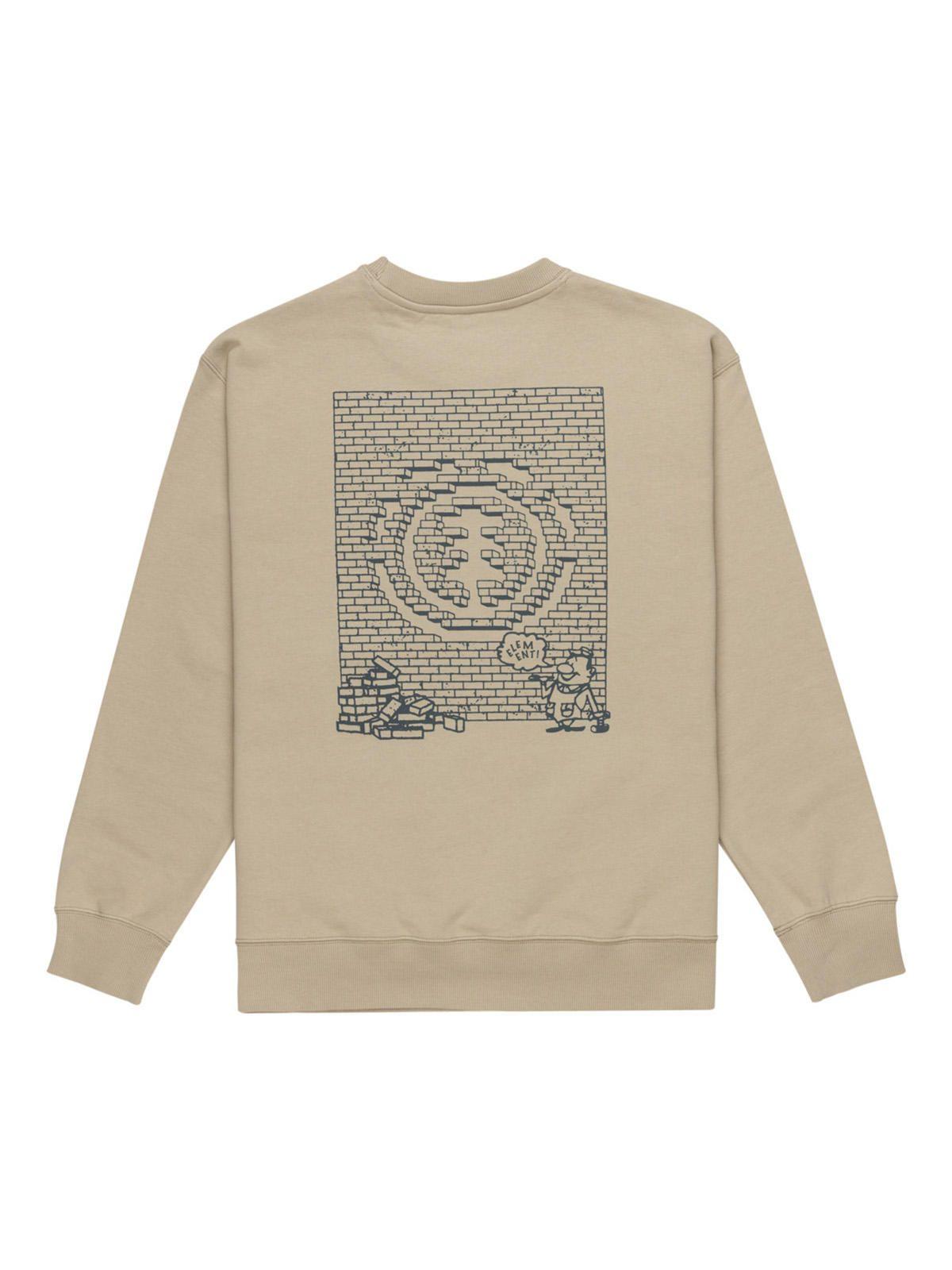 Polerón Hombre Job Done Crew Gris-1