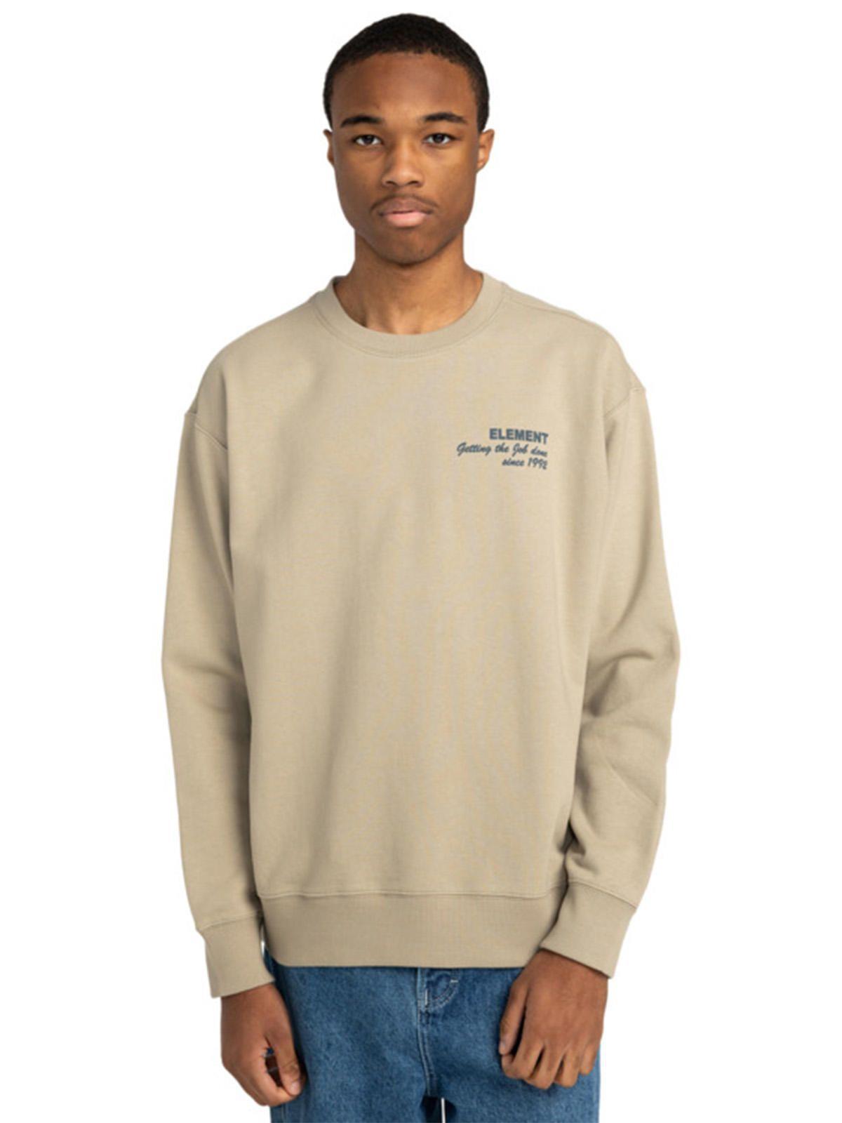 Polerón Hombre Job Done Crew Gris-3