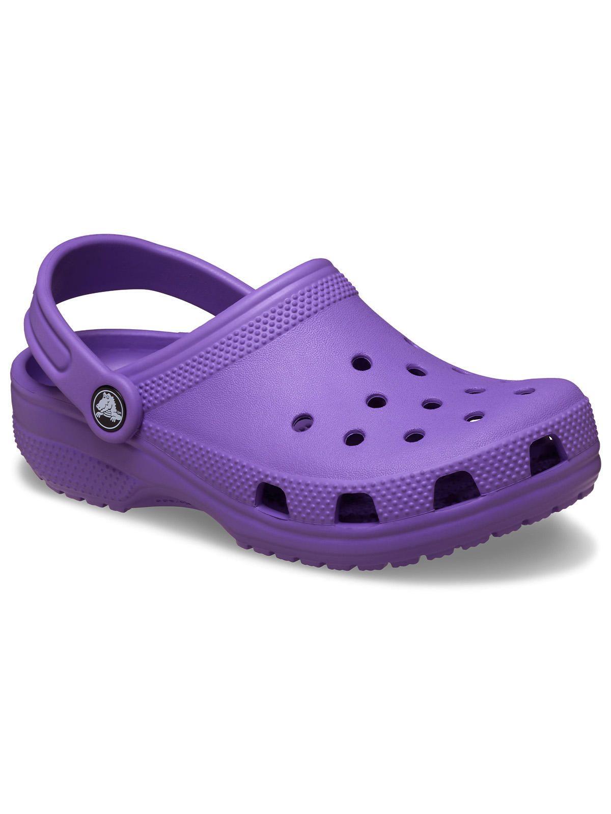 Zueco Niños Grandes Classic Clog K Morado-1