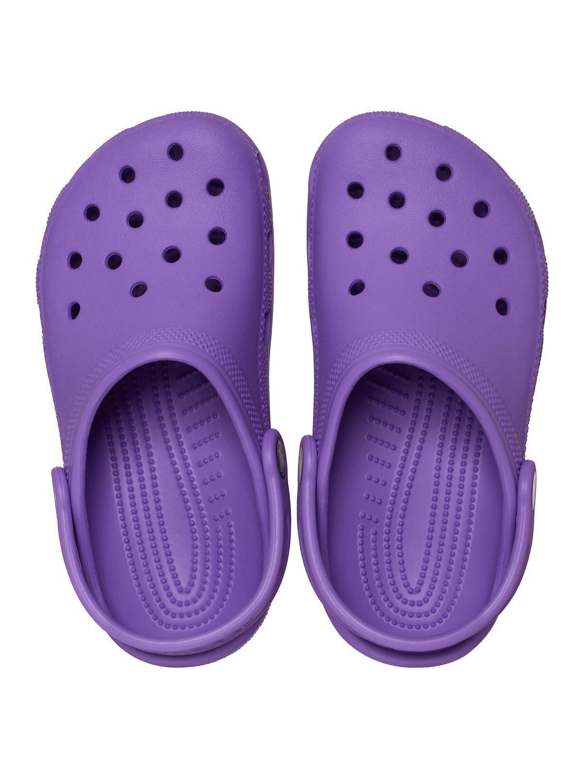 Zueco Niños Grandes Classic Clog K Morado-3
