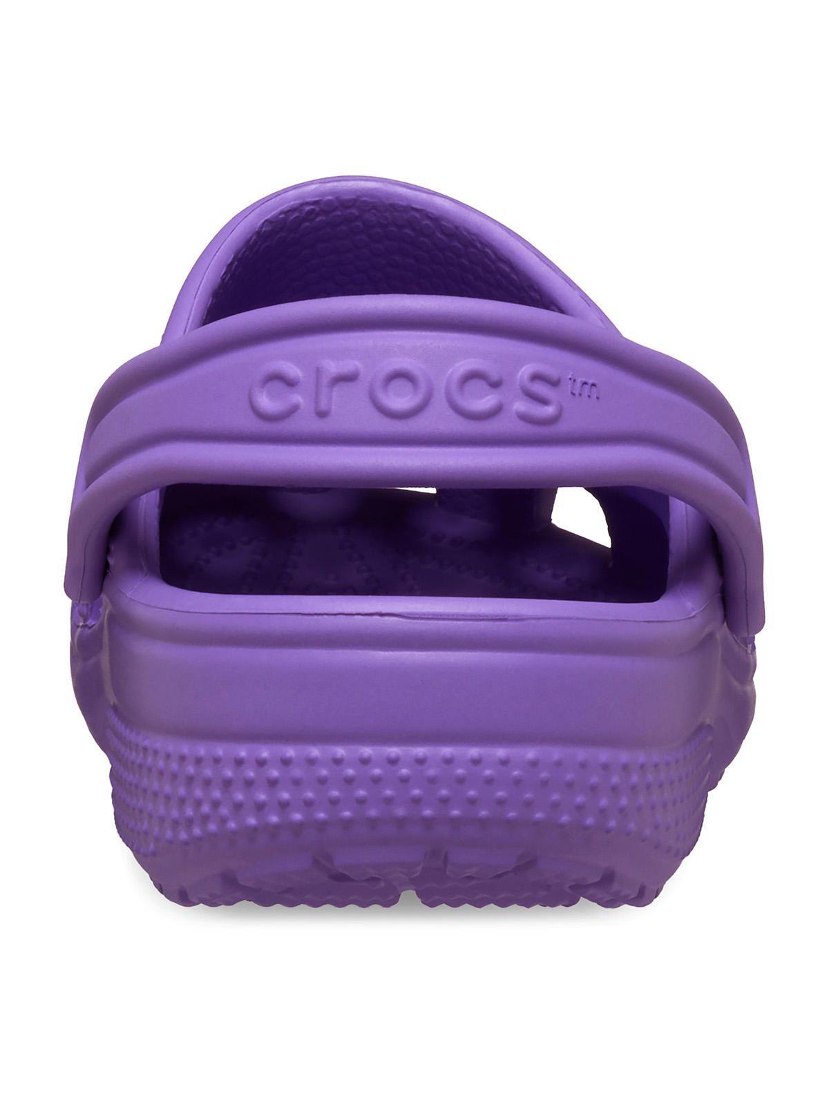 Zueco Niños Grandes Classic Clog K Morado-4