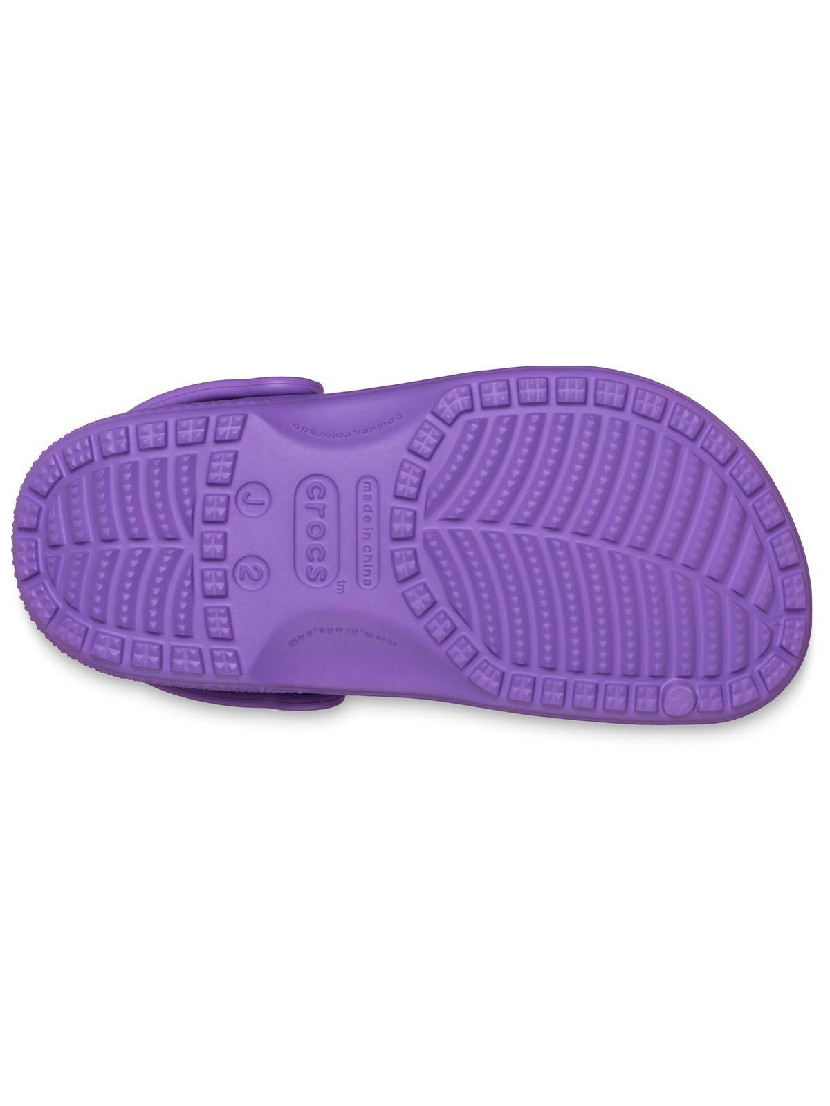 Zueco Niños Grandes Classic Clog K Morado-5