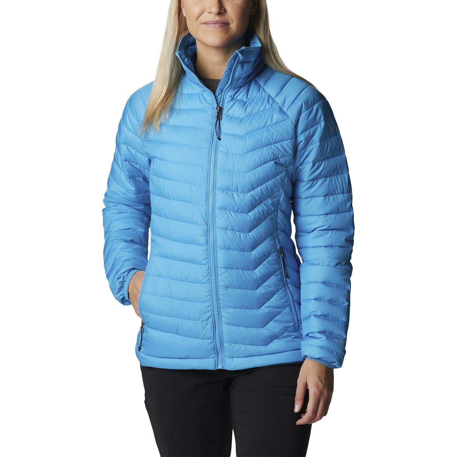 Parka Powder Lite Jacket Celeste Mujer-0