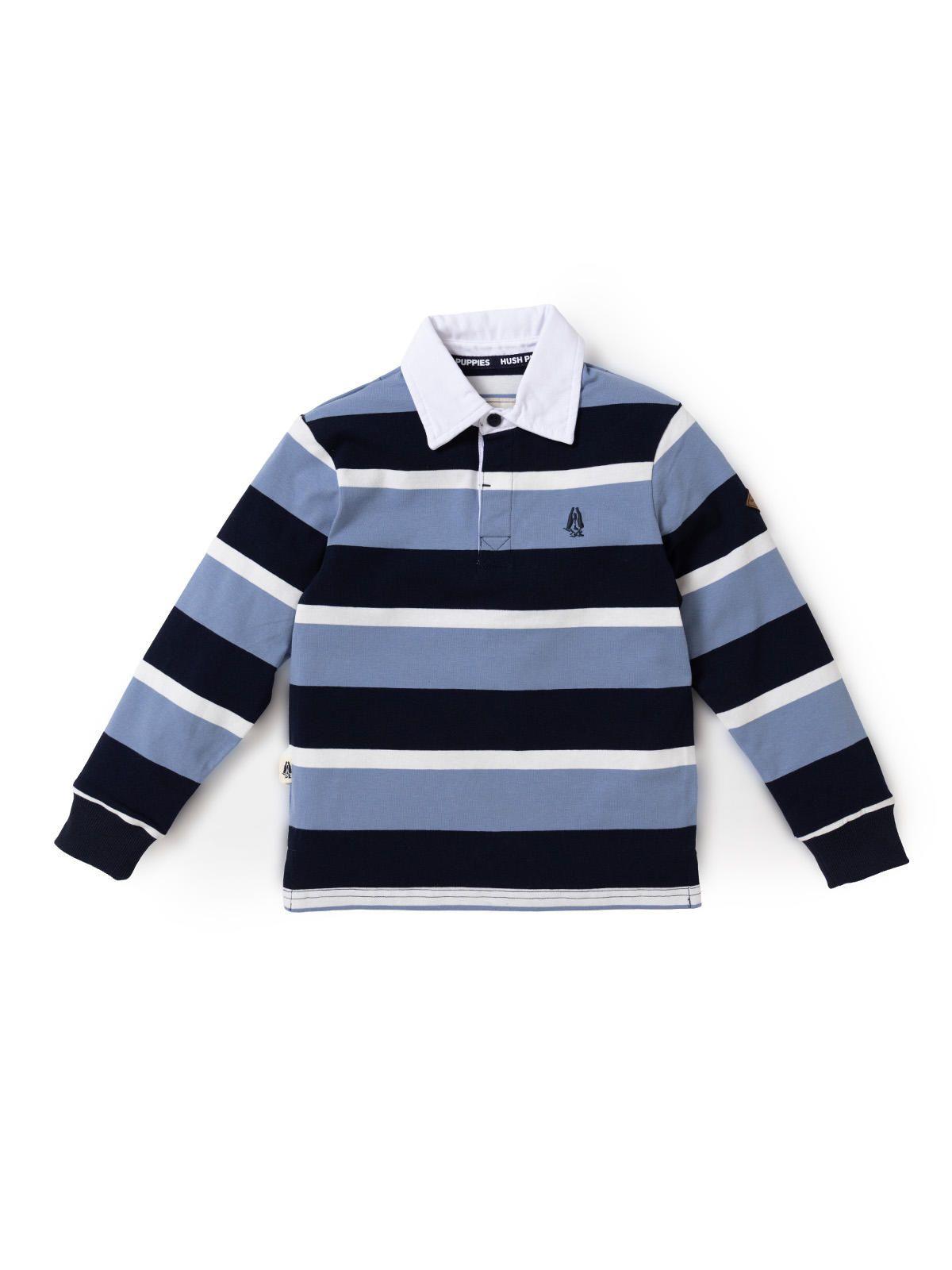 Polera Manga Larga Niño Oscar Azul-0