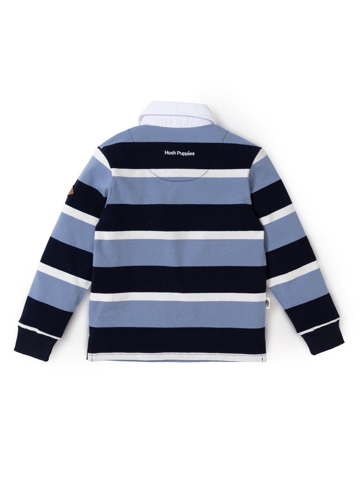 Polera Manga Larga Niño Oscar Azul-1