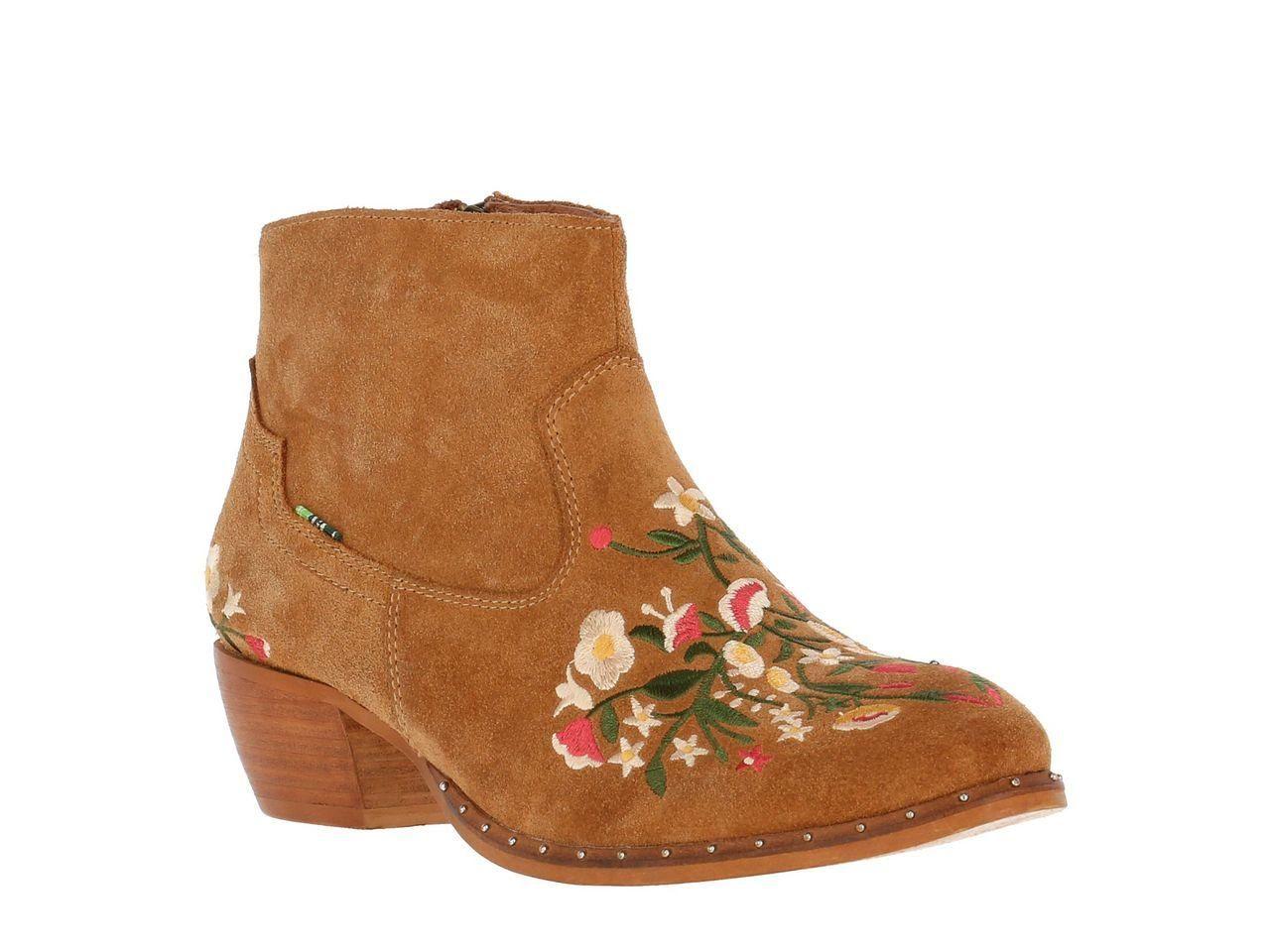 Botin Cuero Gamuzado New Malahui Brown-0