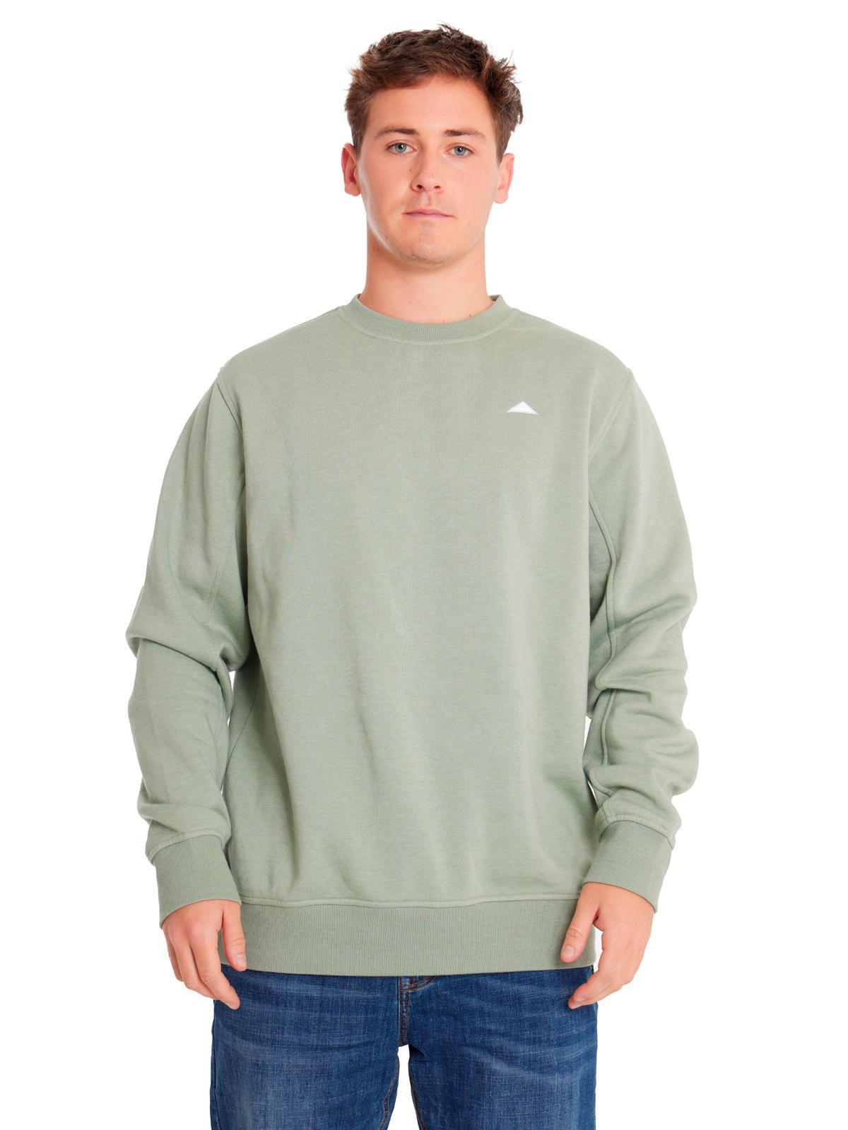 Polerón Unisex Heather Caterpillar Logo Crew Verde-0