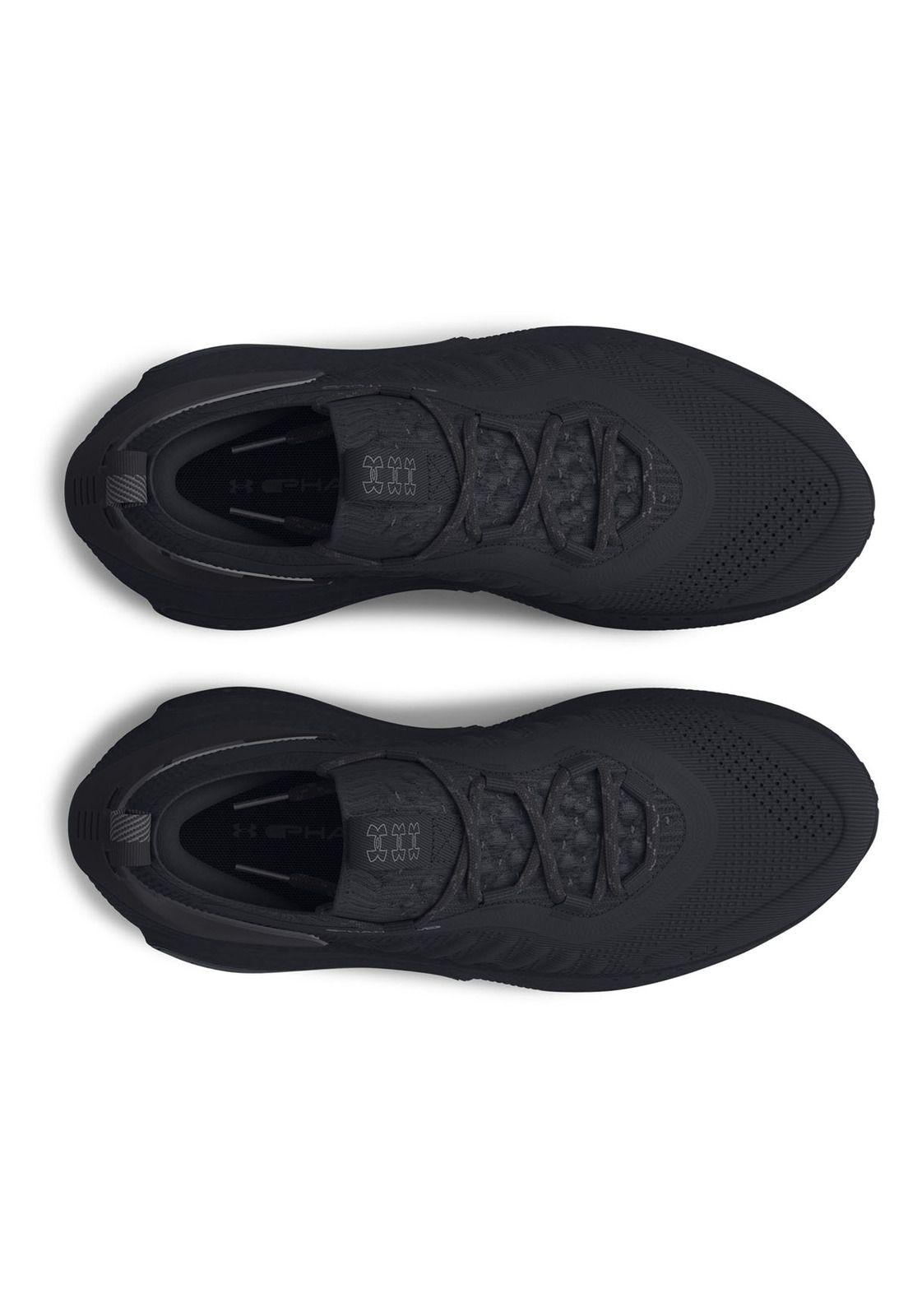 Zapatillas UA Phantom 4 para hombre Negro-4