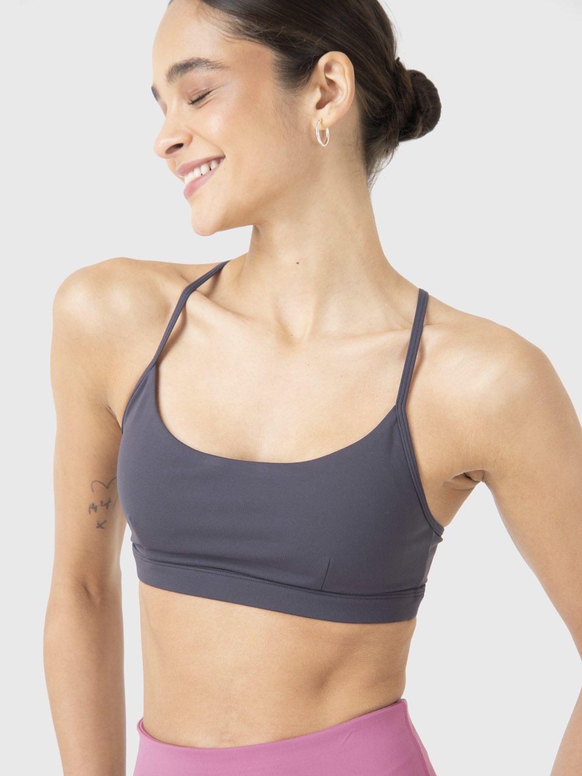 Peto Deportivo Mujer Flo Gris-4