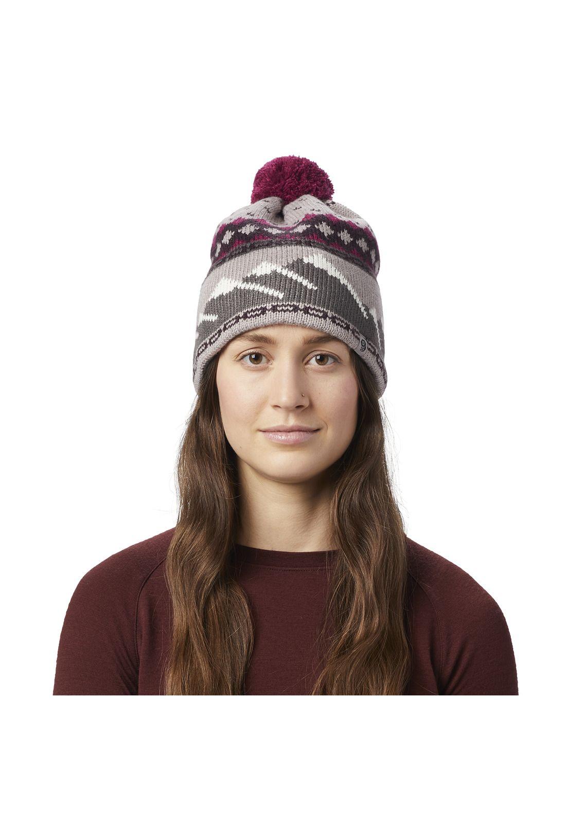 Gorro Acrílico Mujer Mtn Scape Beanie Lila-0