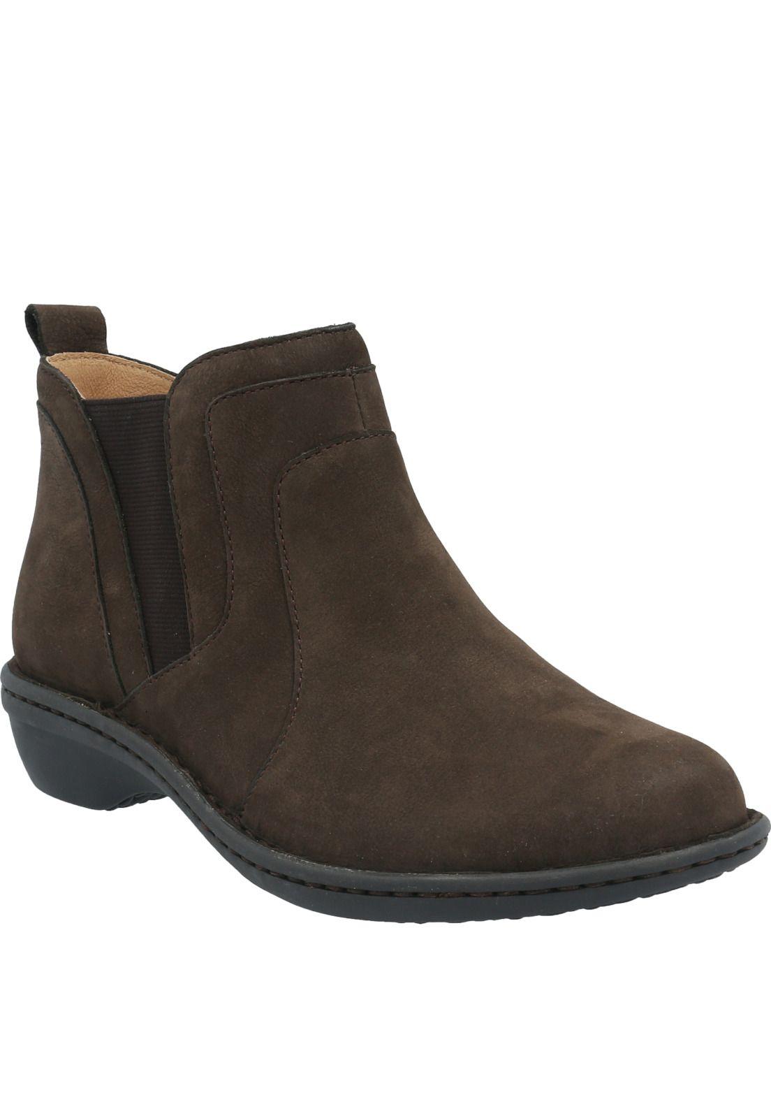 Botin Cuero Mujer Emer Chocolate-0
