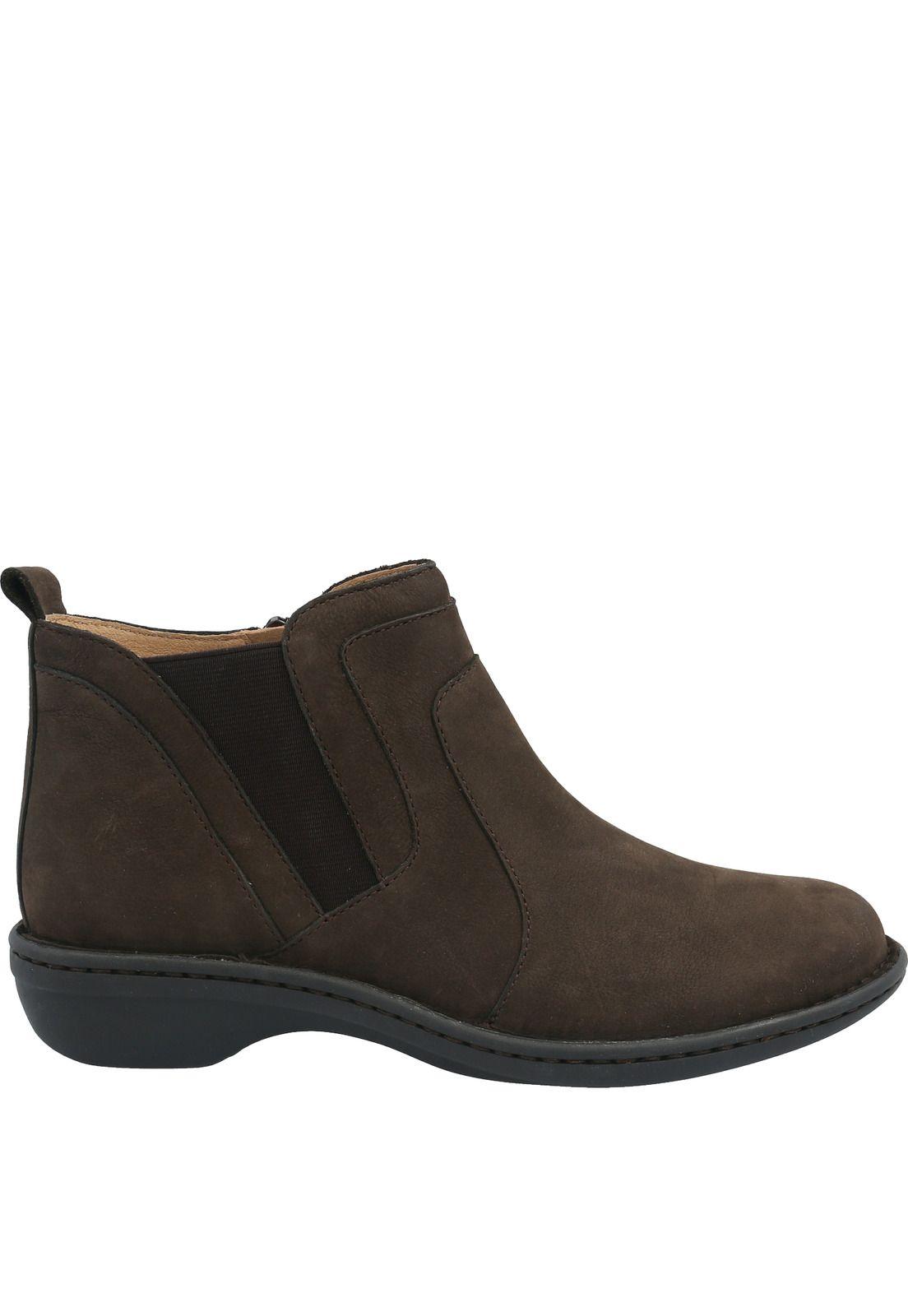 Botin Cuero Mujer Emer Chocolate-1