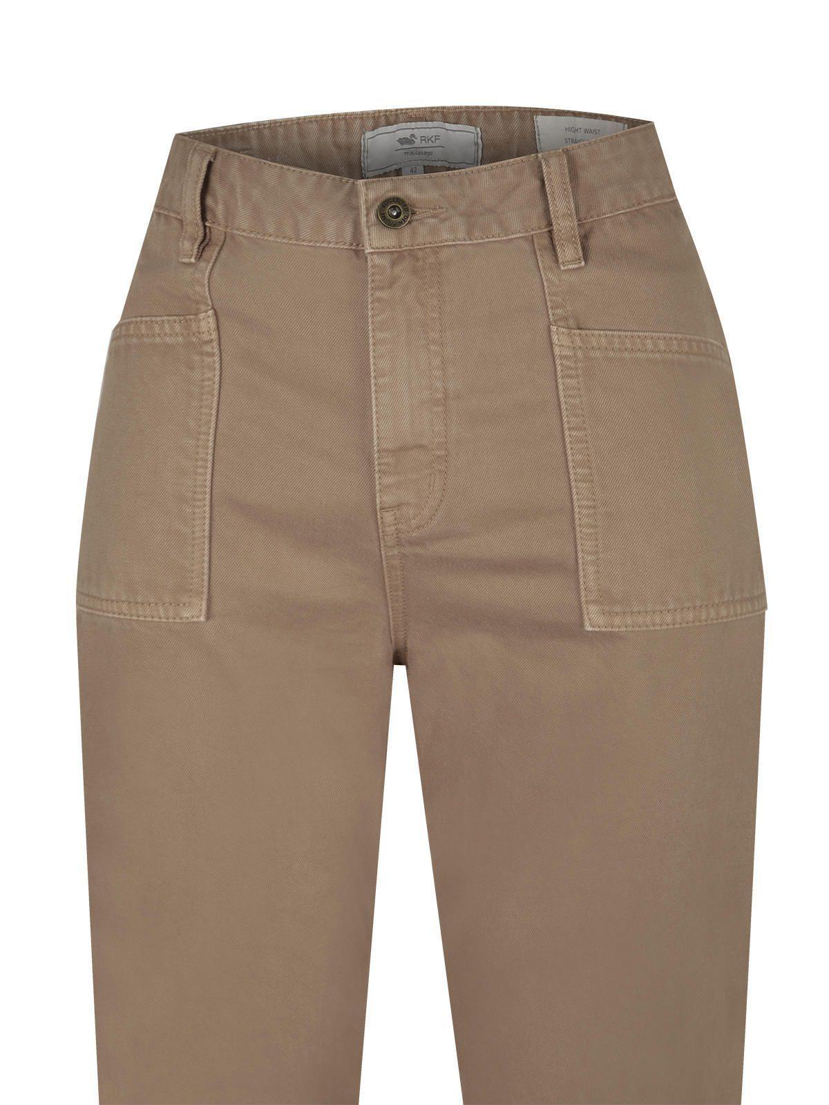 Jeans Algodón Orgánico Café Noa Mujer -3