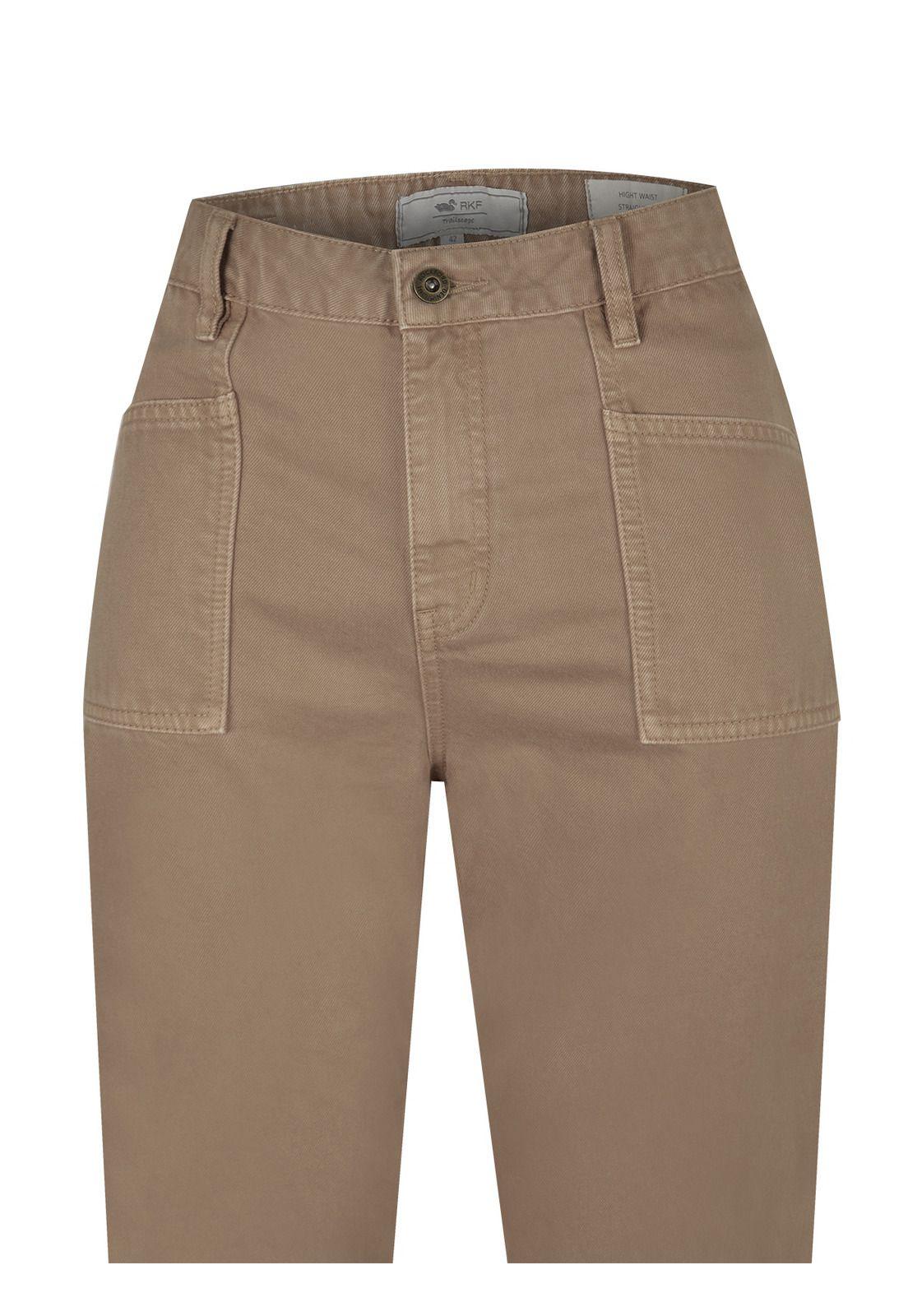 Jeans Algodón Orgánico Café Noa Mujer -3