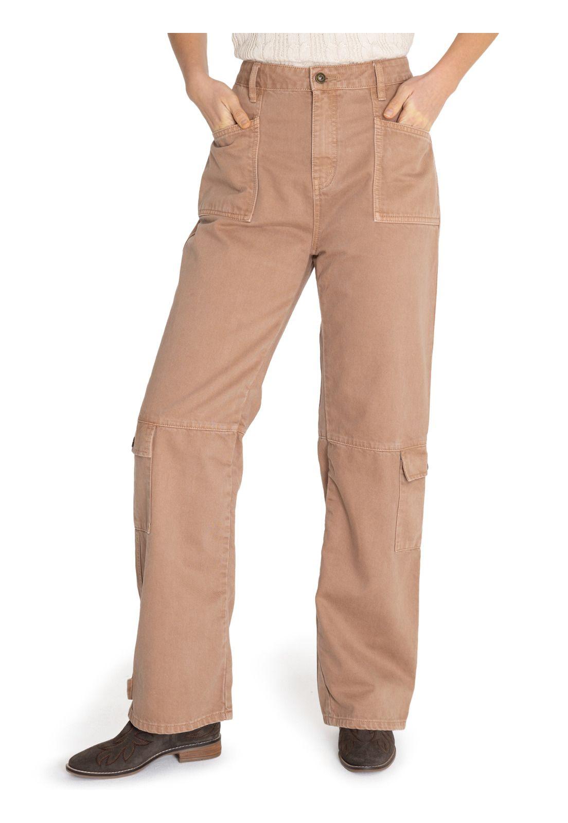 Jeans Algodón Orgánico Café Noa Mujer -4