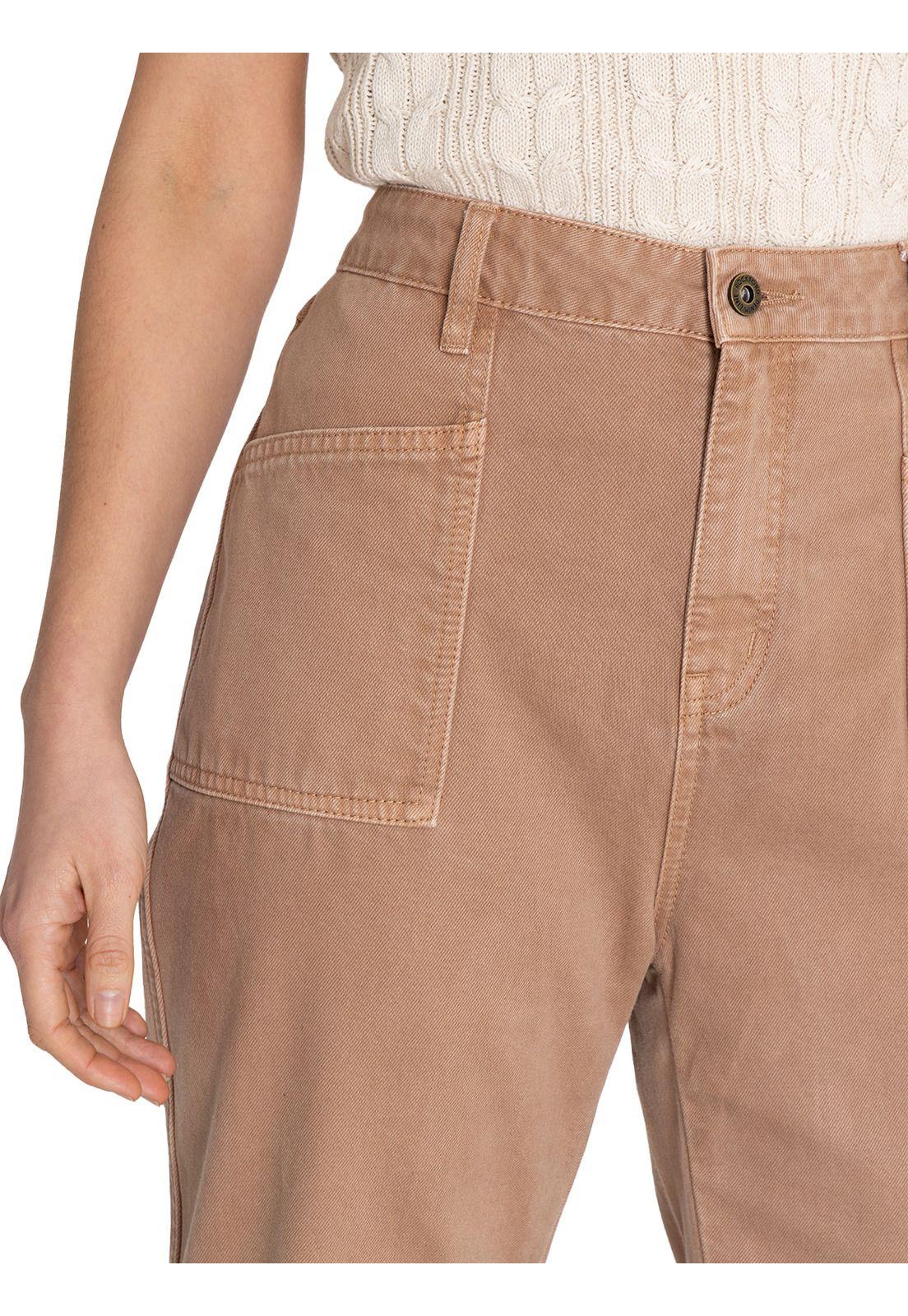 Jeans Algodón Orgánico Café Noa Mujer -6