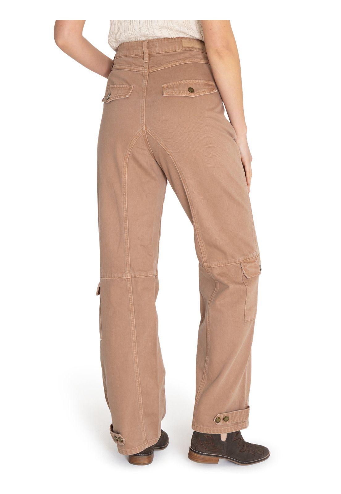 Jeans Algodón Orgánico Café Noa Mujer -7