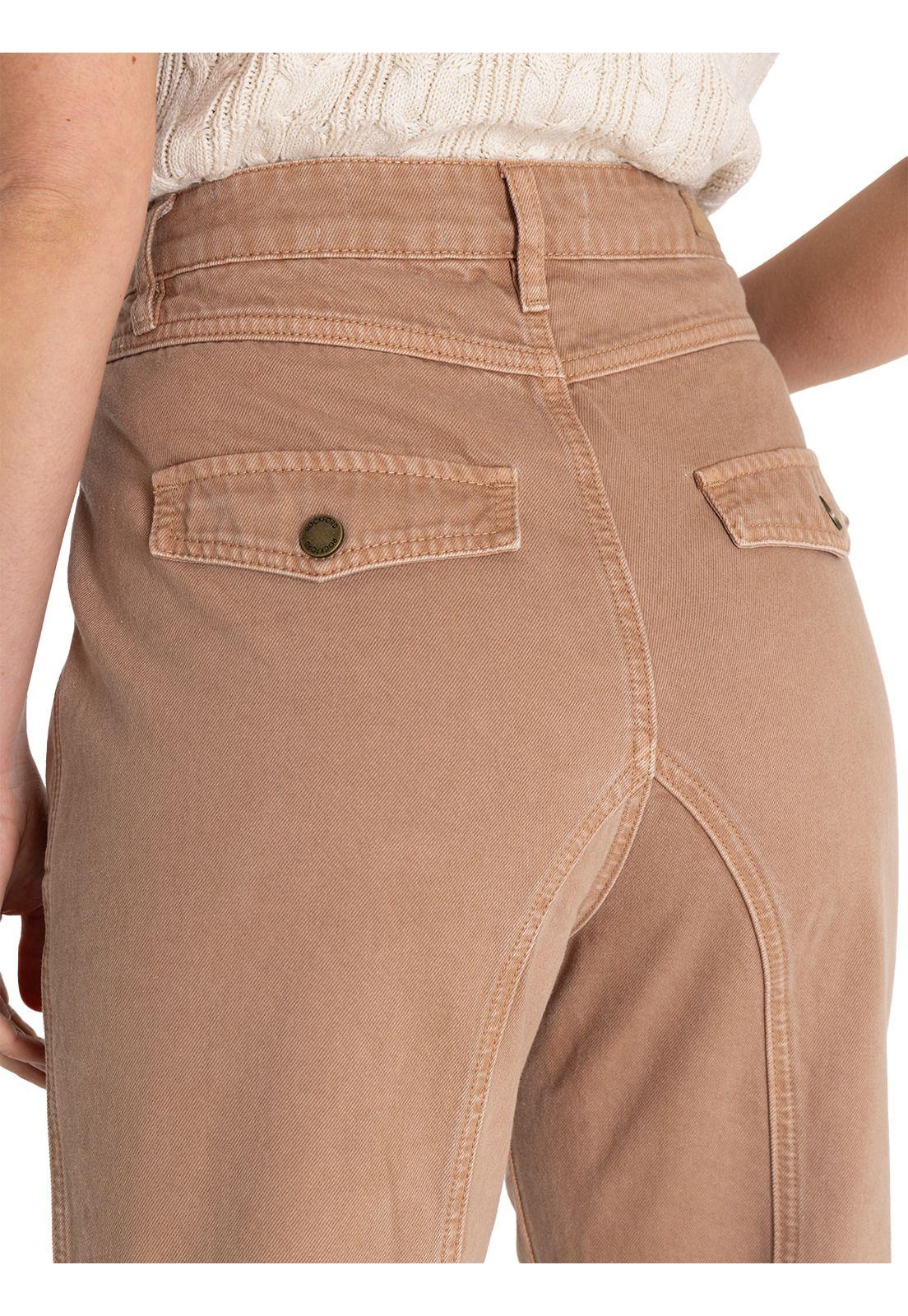 Jeans Algodón Orgánico Café Noa Mujer -8