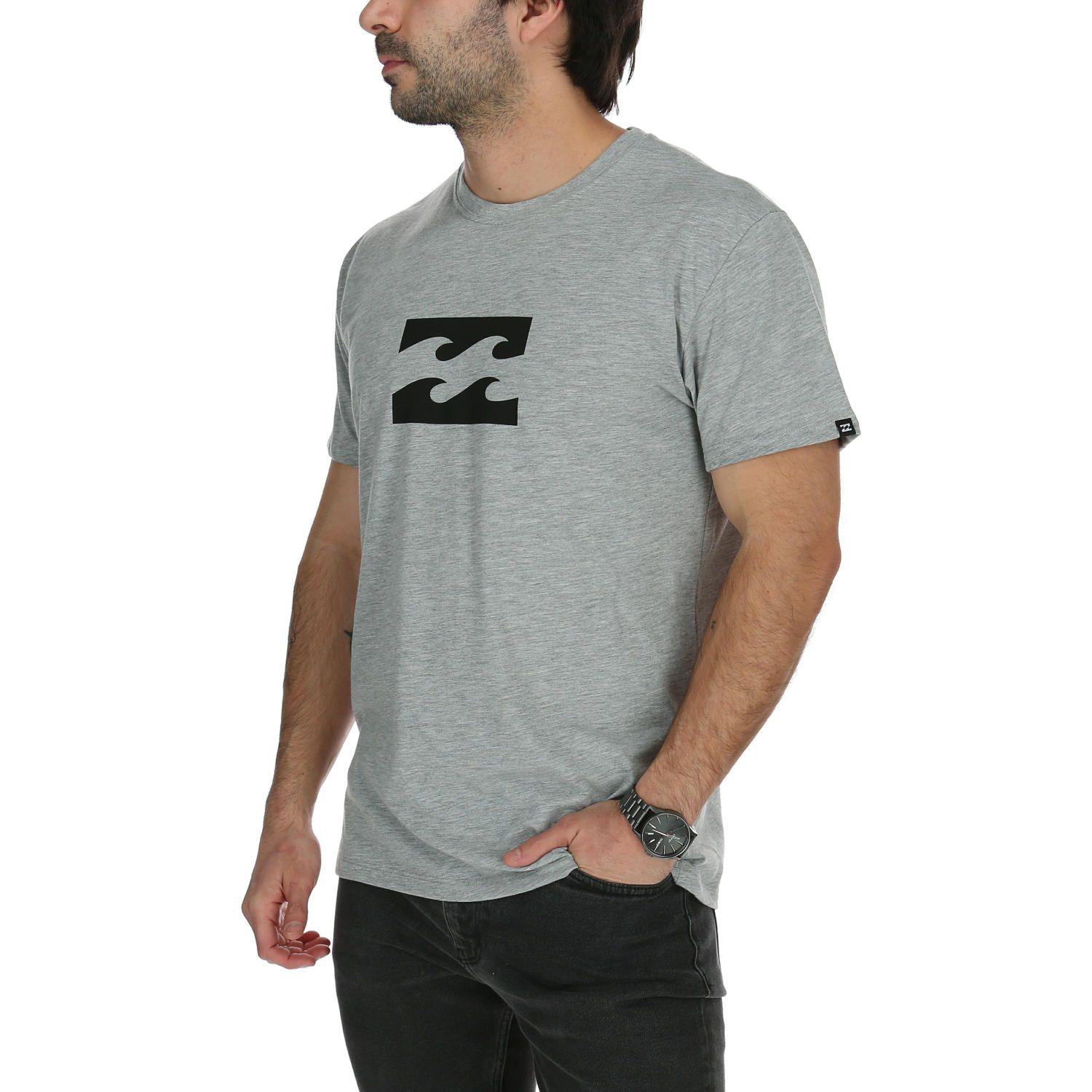 Polera M/C Hombre Team Wave Gris-1