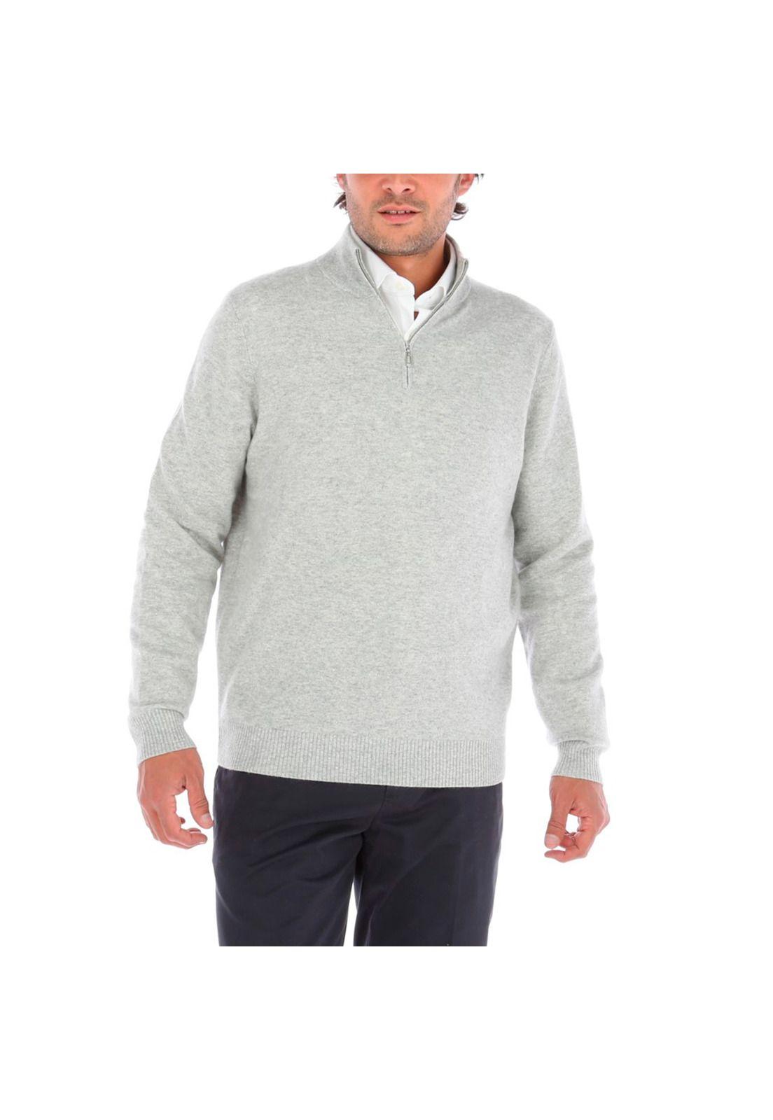Sweater Halfzip Rockford Gris-0