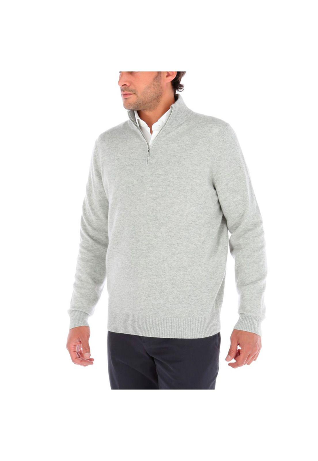 Sweater Halfzip Rockford Gris-2