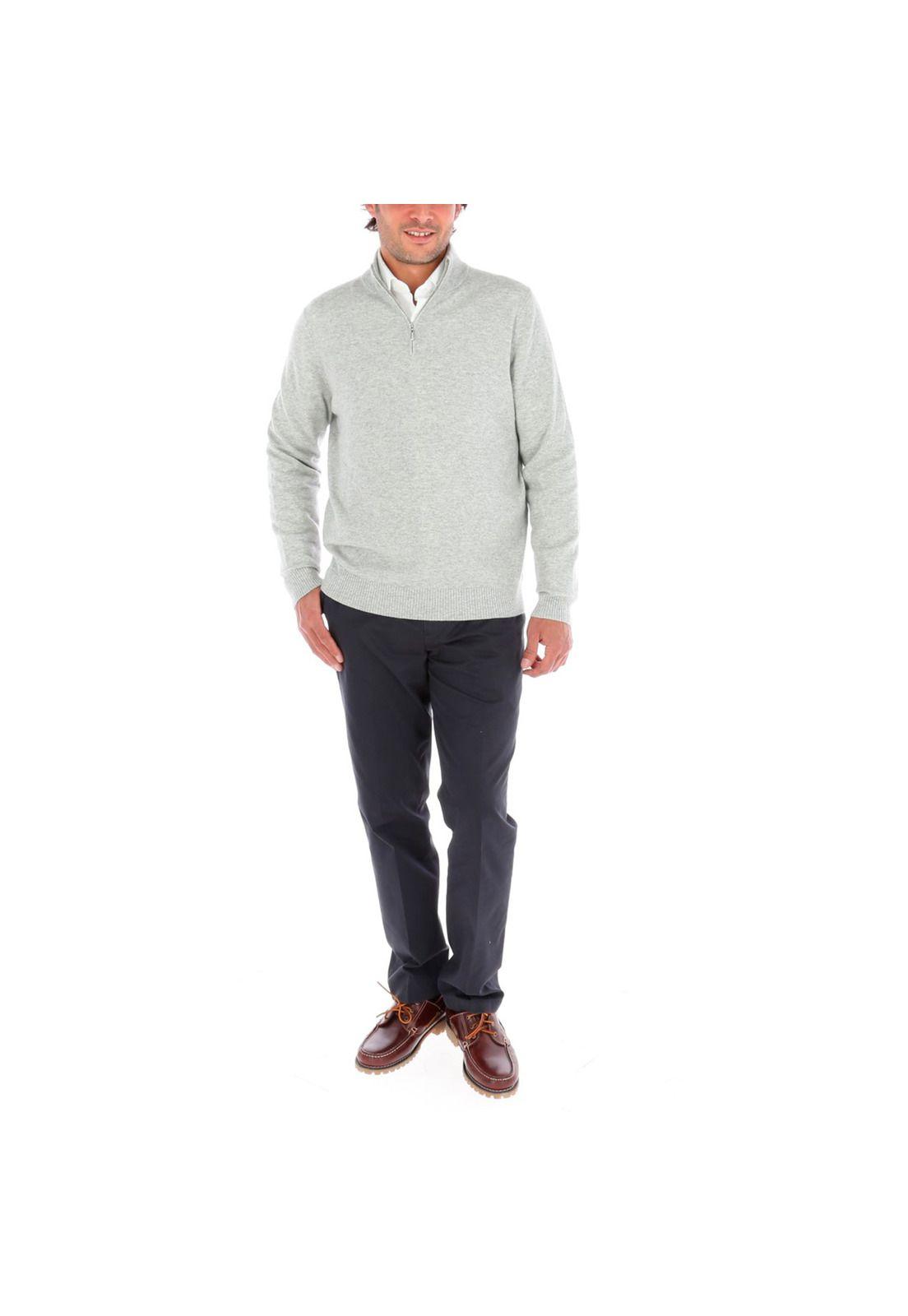 Sweater Halfzip Rockford Gris-4