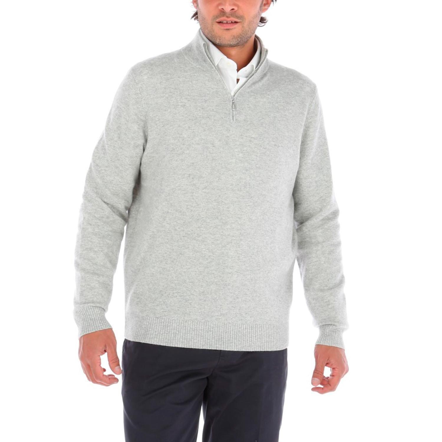 Sweater Halfzip Rockford Gris-0