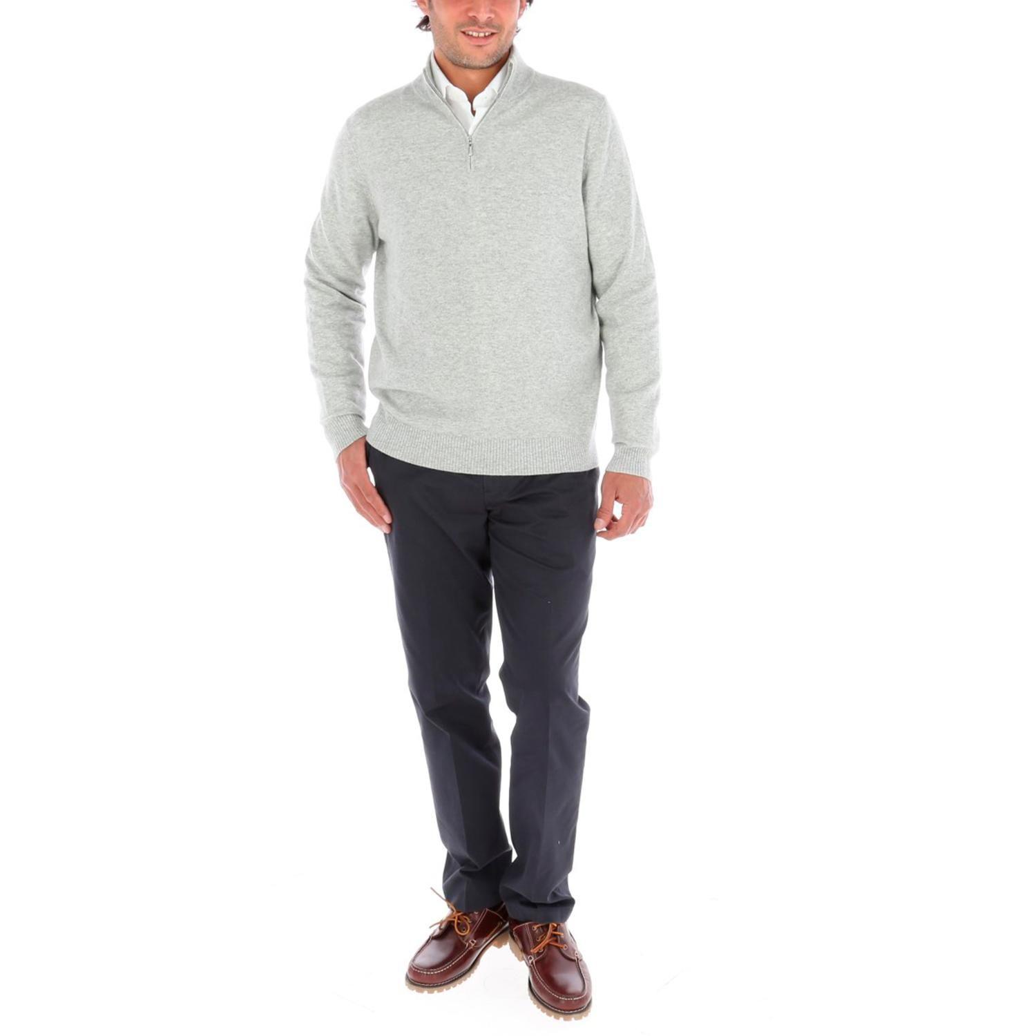 Sweater Halfzip Rockford Gris-4