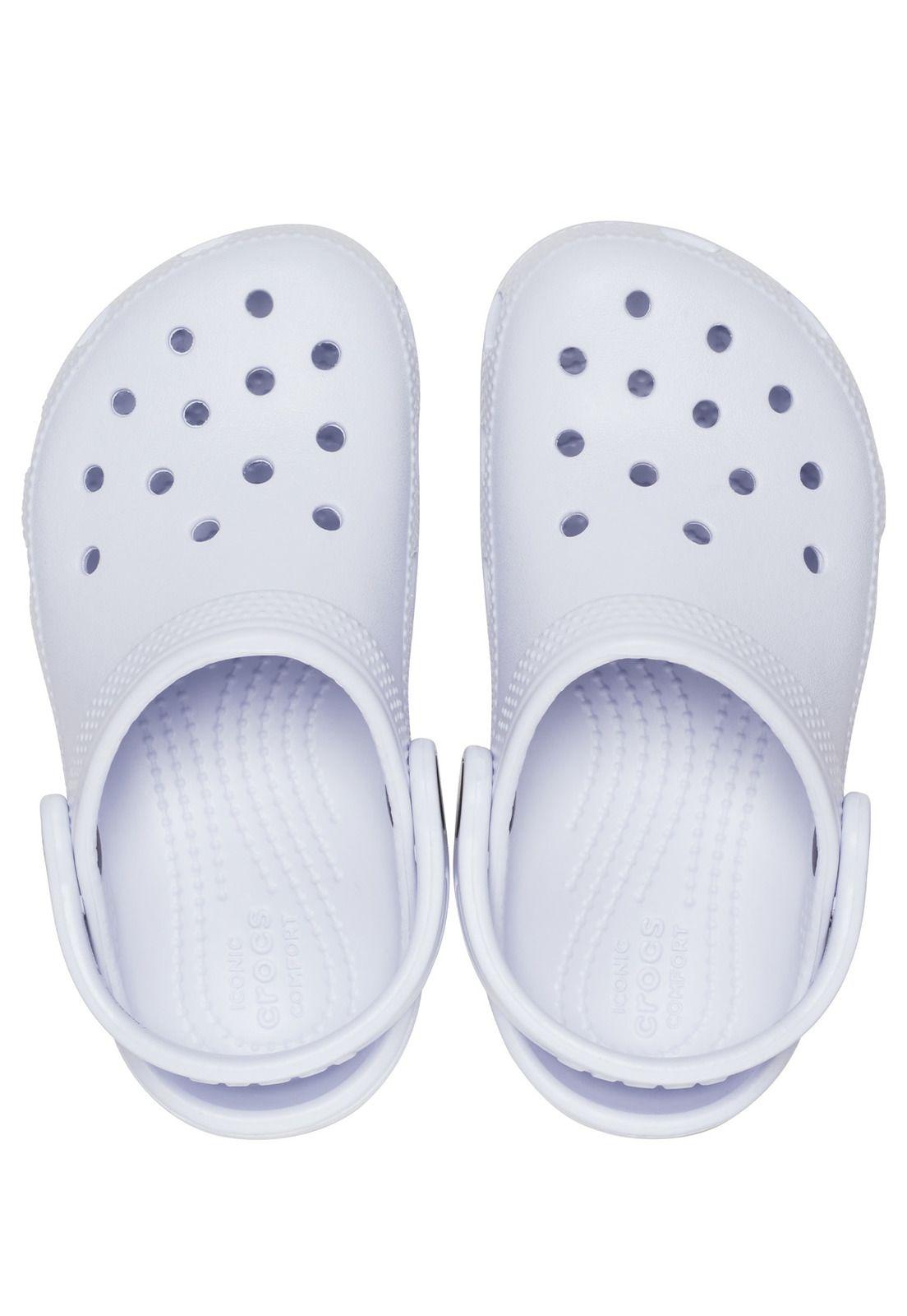 Zueco Niño Classic Clog T Morado-4